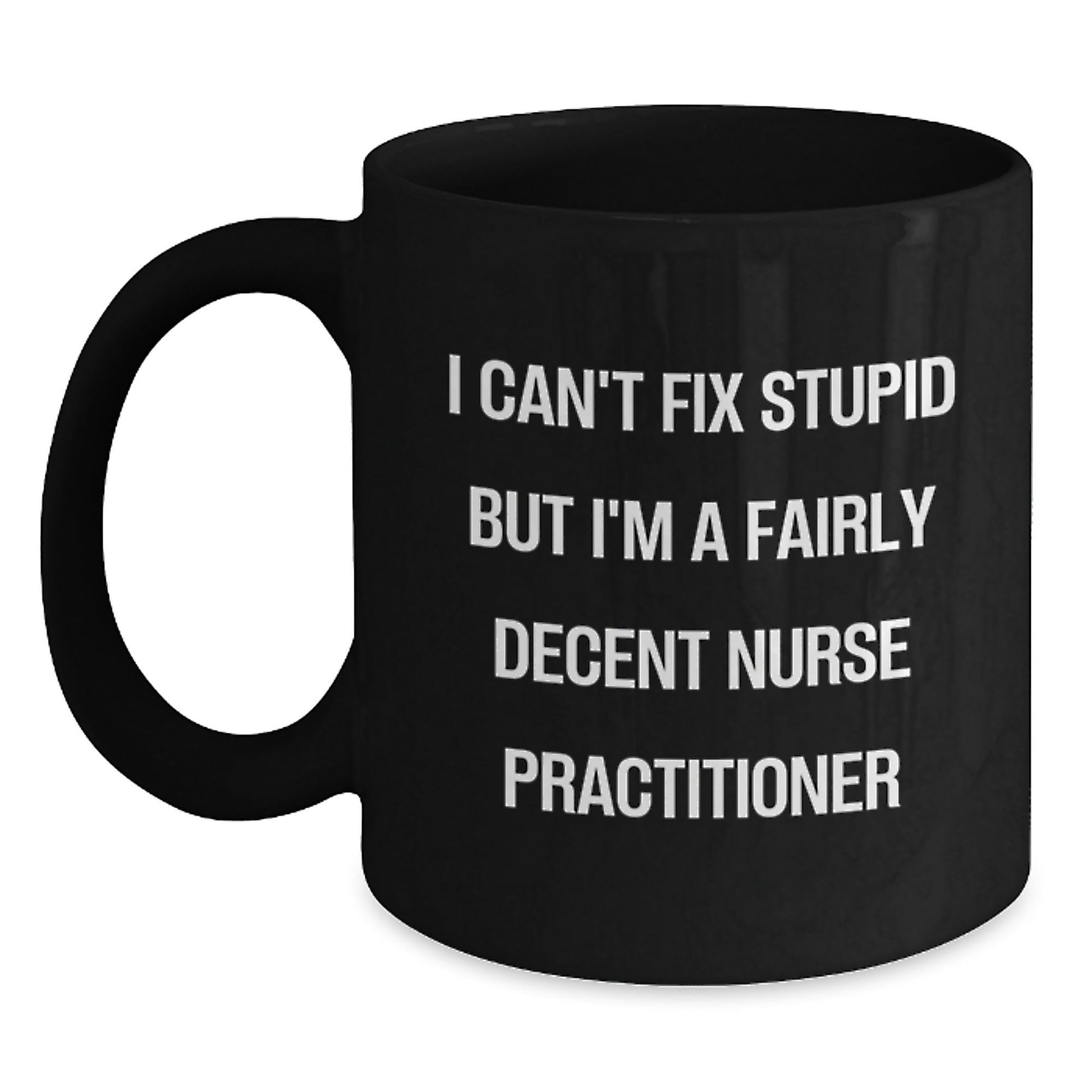 Funny Nurse Practitioner Gifts for Nurse Practitioner, Black Coffee Mug, Unique Christmas Unique Gifts from Friends to Nurse Practitioner - The Buy Boom