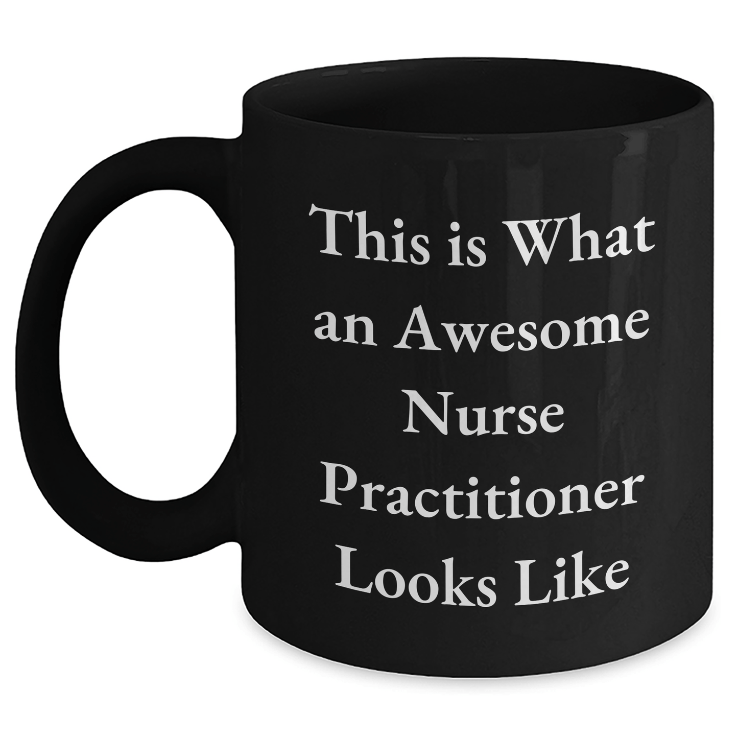 Funny Nurse Practitioner Gifts - 'This Is What An Awesome Nurse Practitioner Looks Like' Black Coffee Mug for Fathers Day, Gifts from Men, Gifts for Nurse Practitioner - The Buy Boom