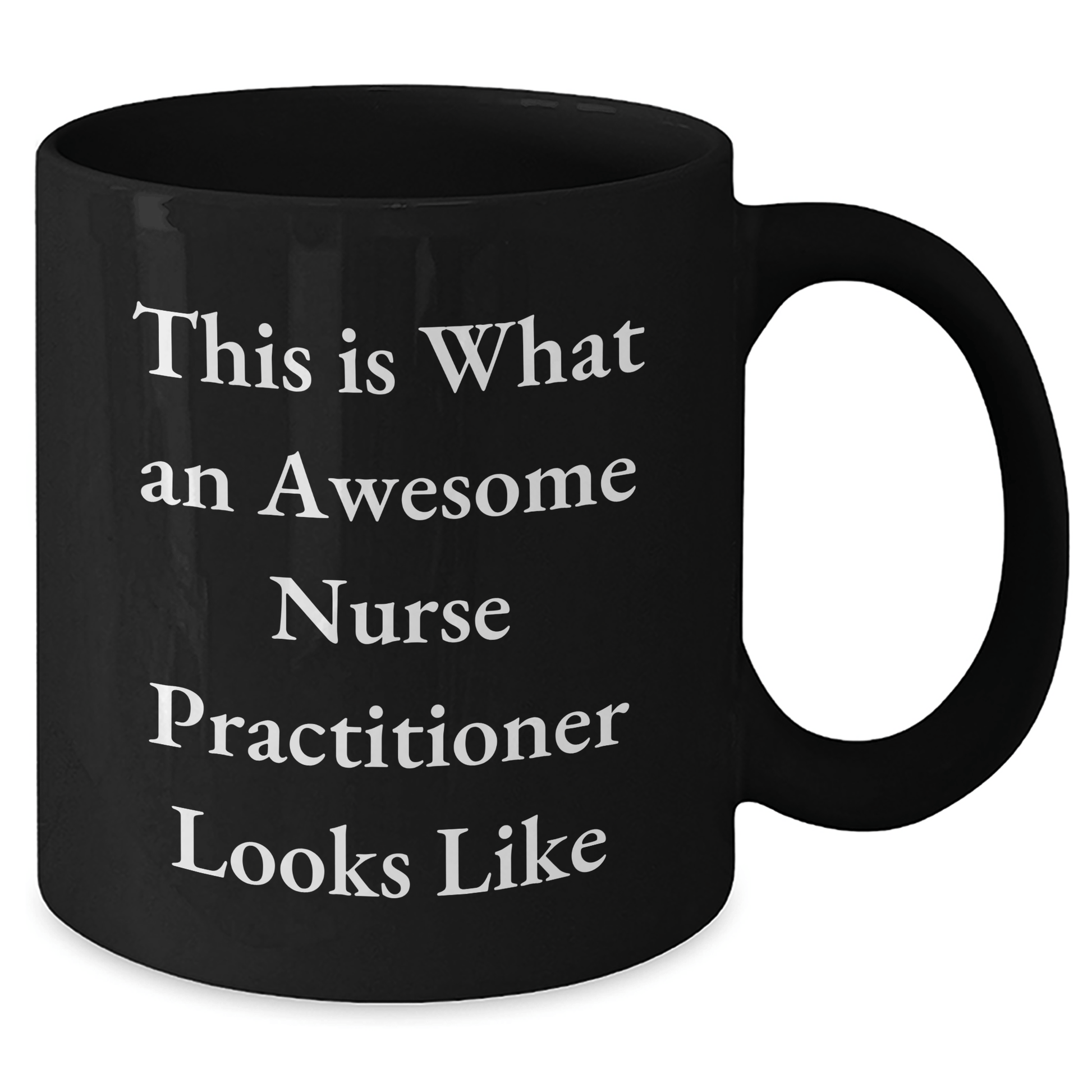 Funny Nurse Practitioner Gifts - 'This Is What An Awesome Nurse Practitioner Looks Like' Black Coffee Mug for Fathers Day, Gifts from Men, Gifts for Nurse Practitioner - The Buy Boom