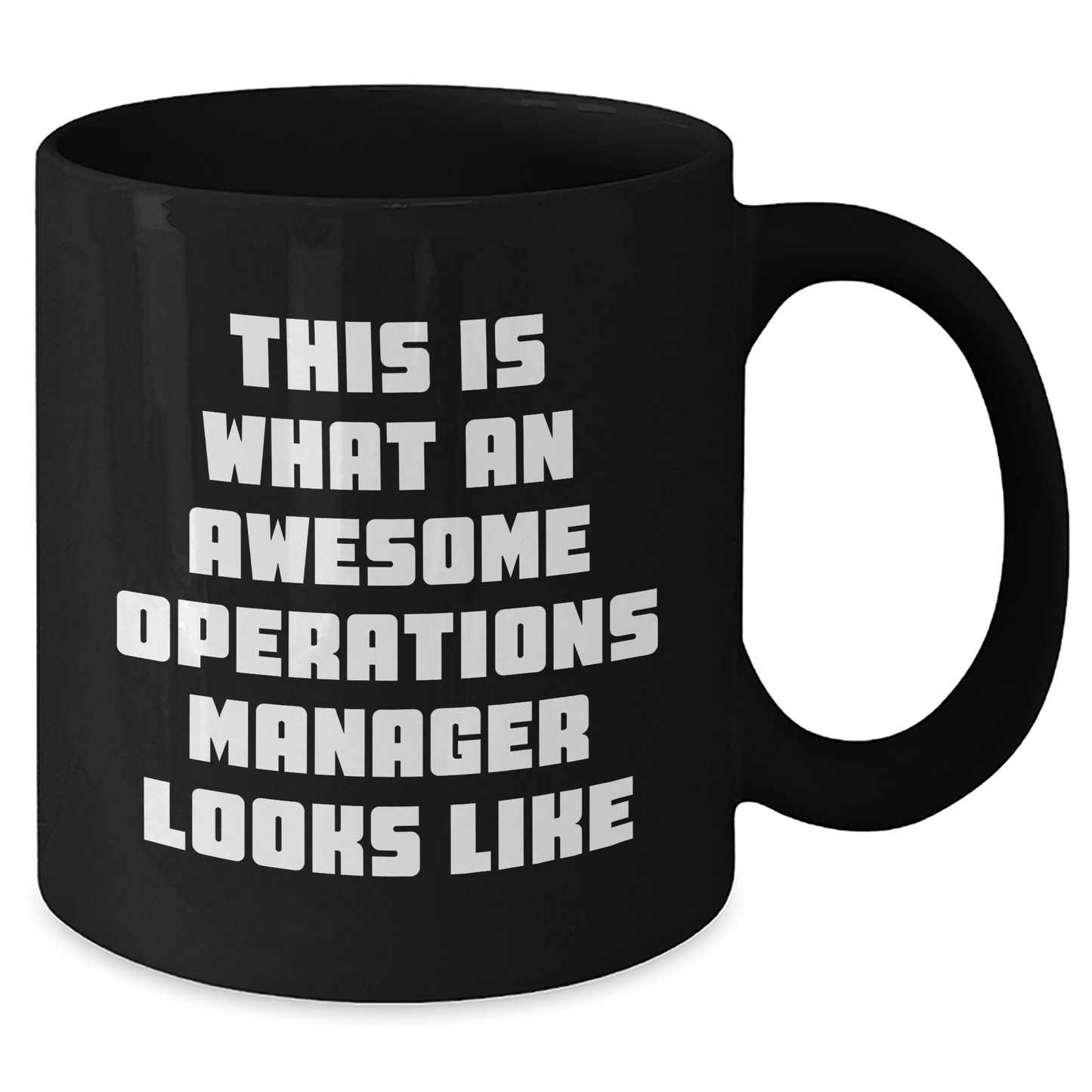 Funny Operations Manager Gifts from Men, Black Ceramic Mugs, This Is What An Awesome Operations Manager Looks Like, Great for Father's Day Unique Gifts - The Buy Boom