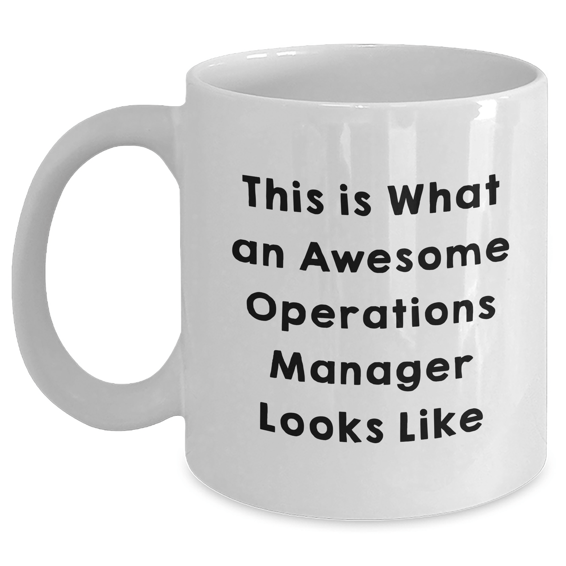 Funny Operations Manager Gifts from Men to Operations Manager, White Coffee Mug for Father's Day - The Buy Boom