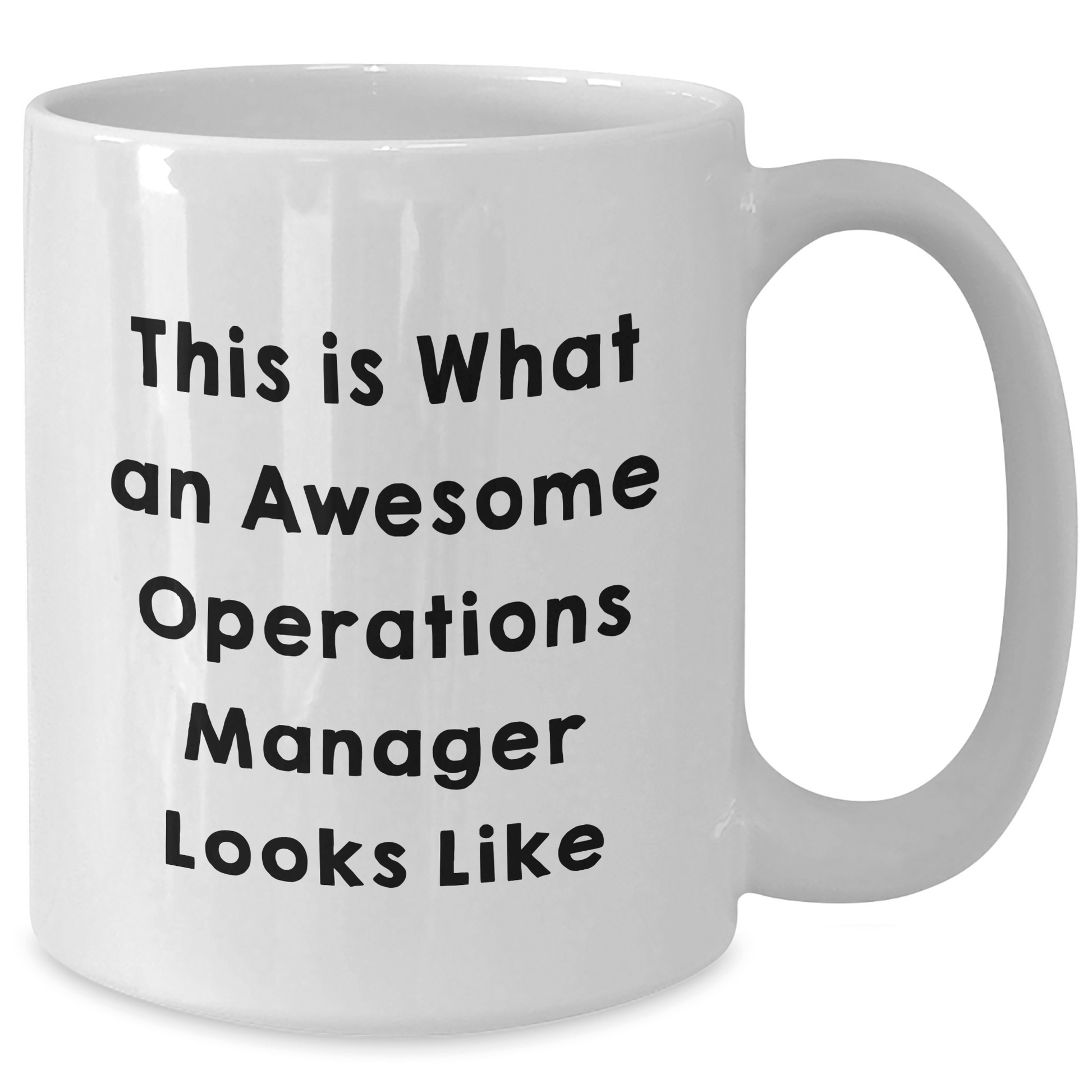 Funny Operations Manager Gifts from Men to Operations Manager, White Coffee Mug for Father's Day - The Buy Boom