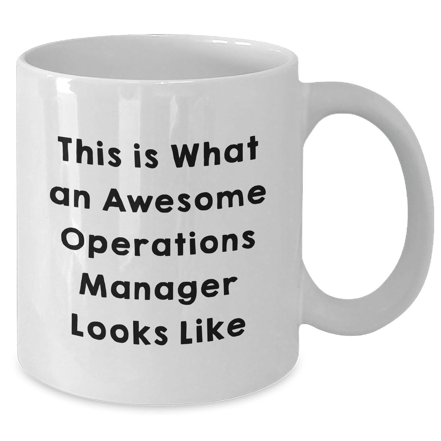 Funny Operations Manager Gifts from Men to Operations Manager, White Coffee Mug for Father's Day - The Buy Boom