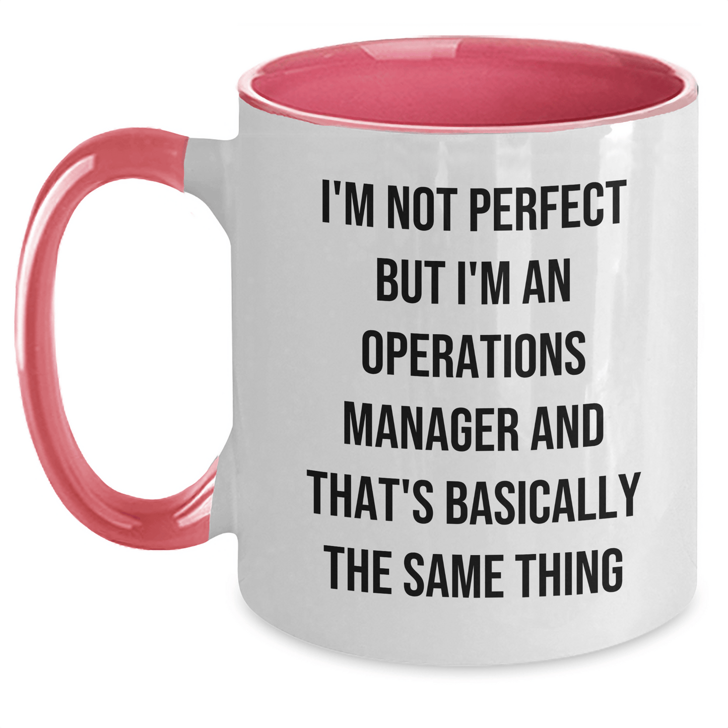 Funny Operations Manager Gifts, Two Tone Coffee Mug for Him, Gifts from Friends, Inspirational Quote for Operations Manager, Father's Day Unique Gifts - The Buy Boom