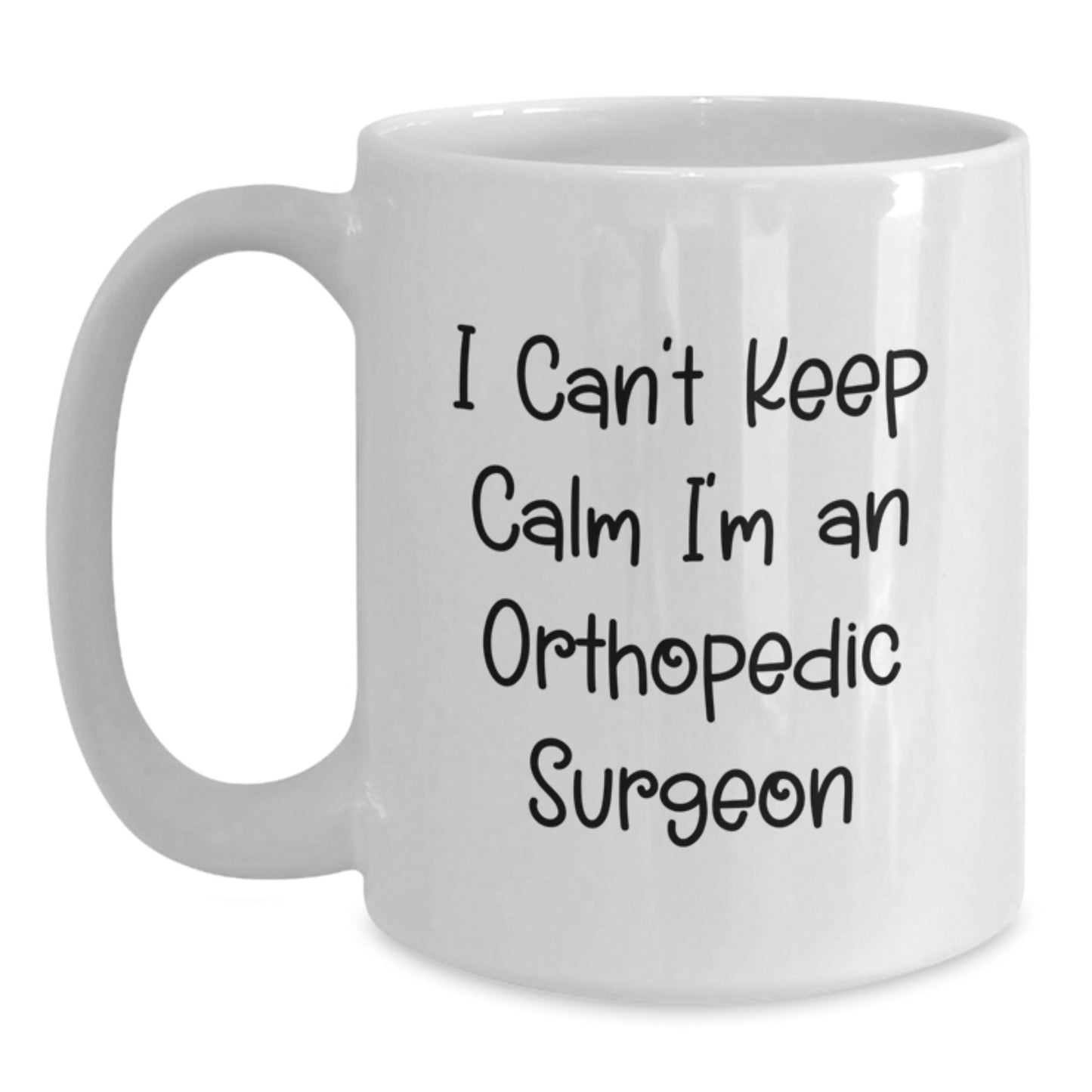 Funny Orthopedic Surgeon Gifts for Christmas - I'm An Orthopedic Surgeon White Coffee Mug for Men and Women from Family - The Buy Boom