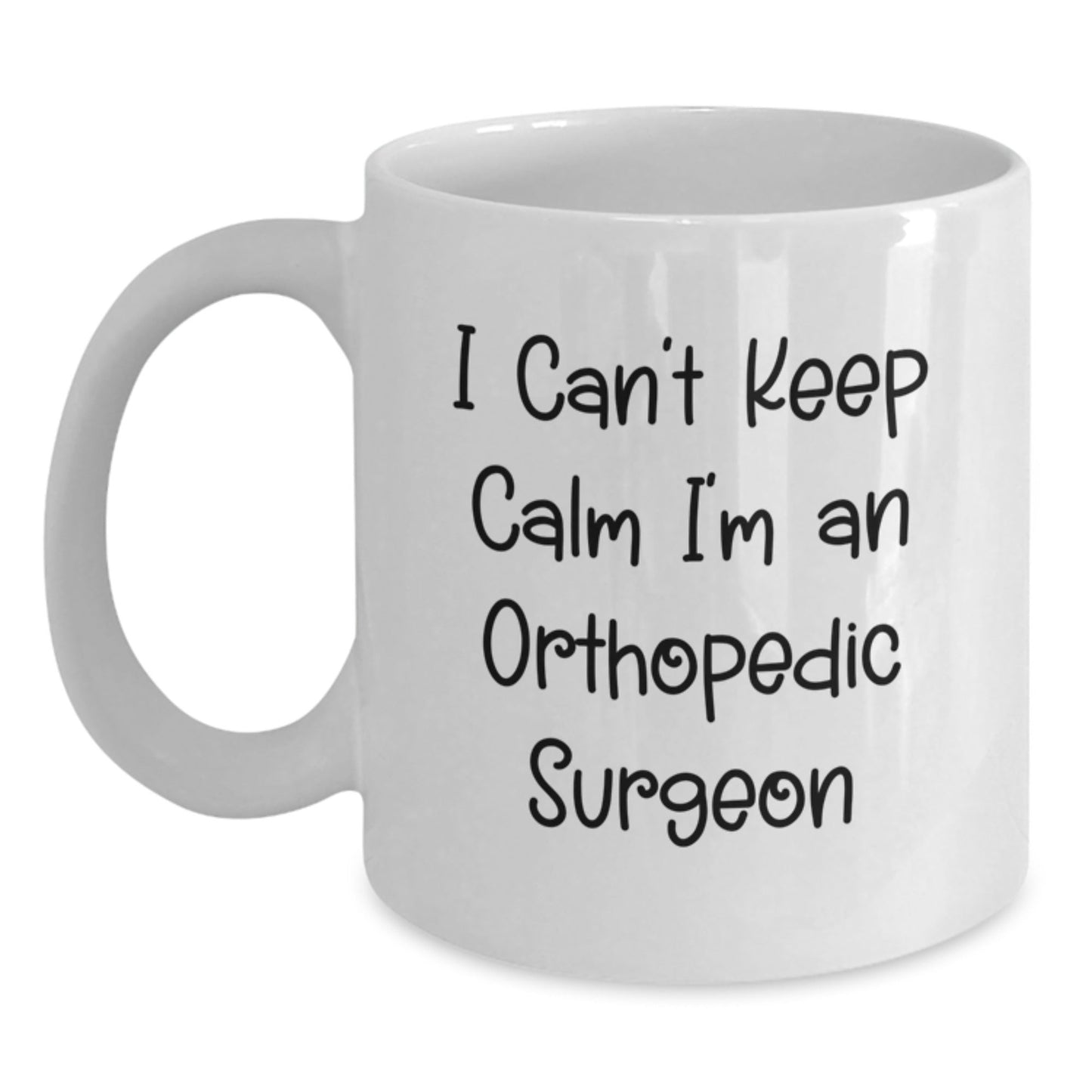 Funny Orthopedic Surgeon Gifts for Christmas - I'm An Orthopedic Surgeon White Coffee Mug for Men and Women from Family - The Buy Boom