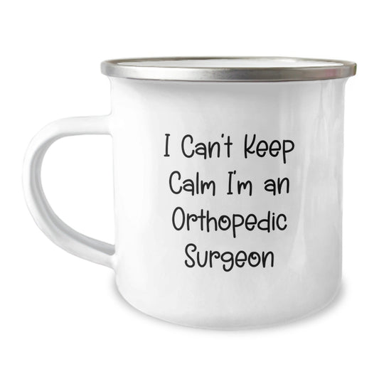 Funny Orthopedic Surgeon Gifts from Friends to Orthopedic Surgeon, Camping Mug for Christmas Unique Gifts for Men - The Buy Boom