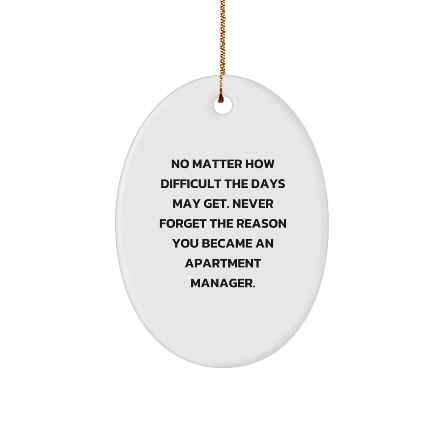 Funny Oval Ornament Gifts from Men to Apartment Manager for Christmas Unique Ideas - The Buy Boom