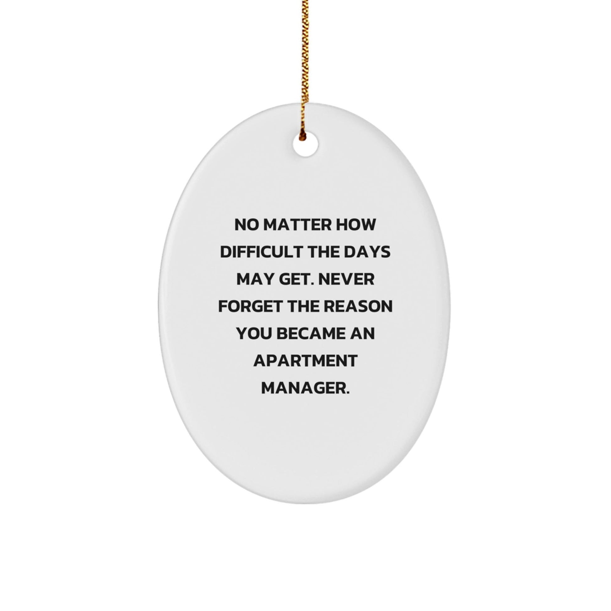 Funny Oval Ornament Gifts from Men to Apartment Manager for Christmas Unique Ideas - The Buy Boom