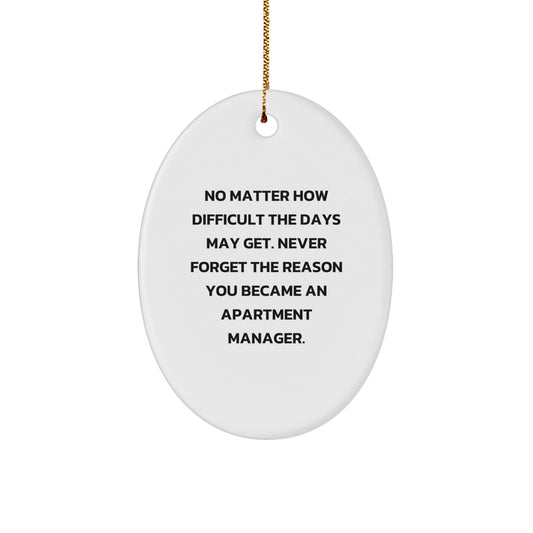 Funny Oval Ornament Gifts from Men to Apartment Manager for Christmas Unique Ideas - The Buy Boom