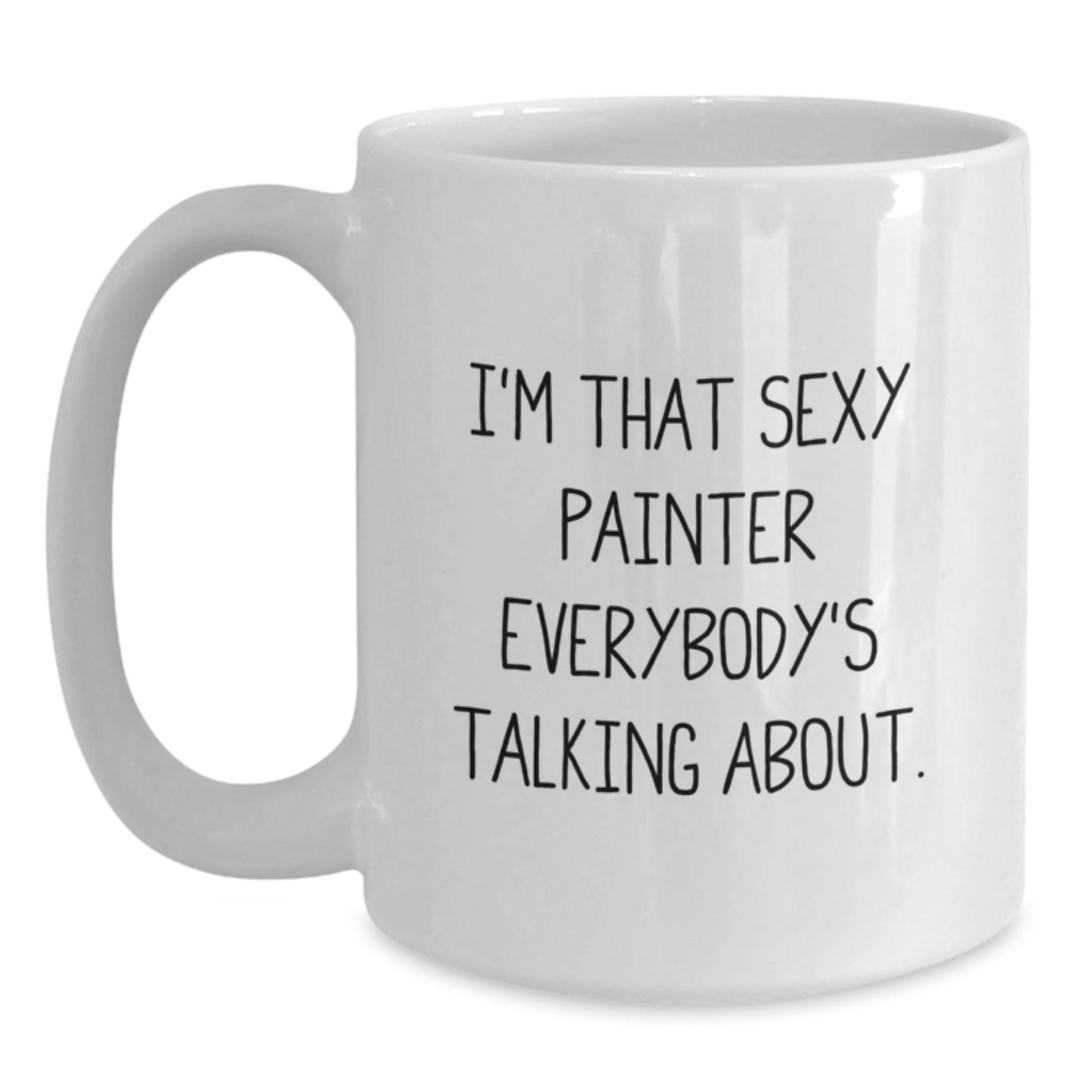 Funny Painter Gifts for Painter, White Coffee Mug, Unique Christmas Unique Gifts from Friends to Painter - The Buy Boom