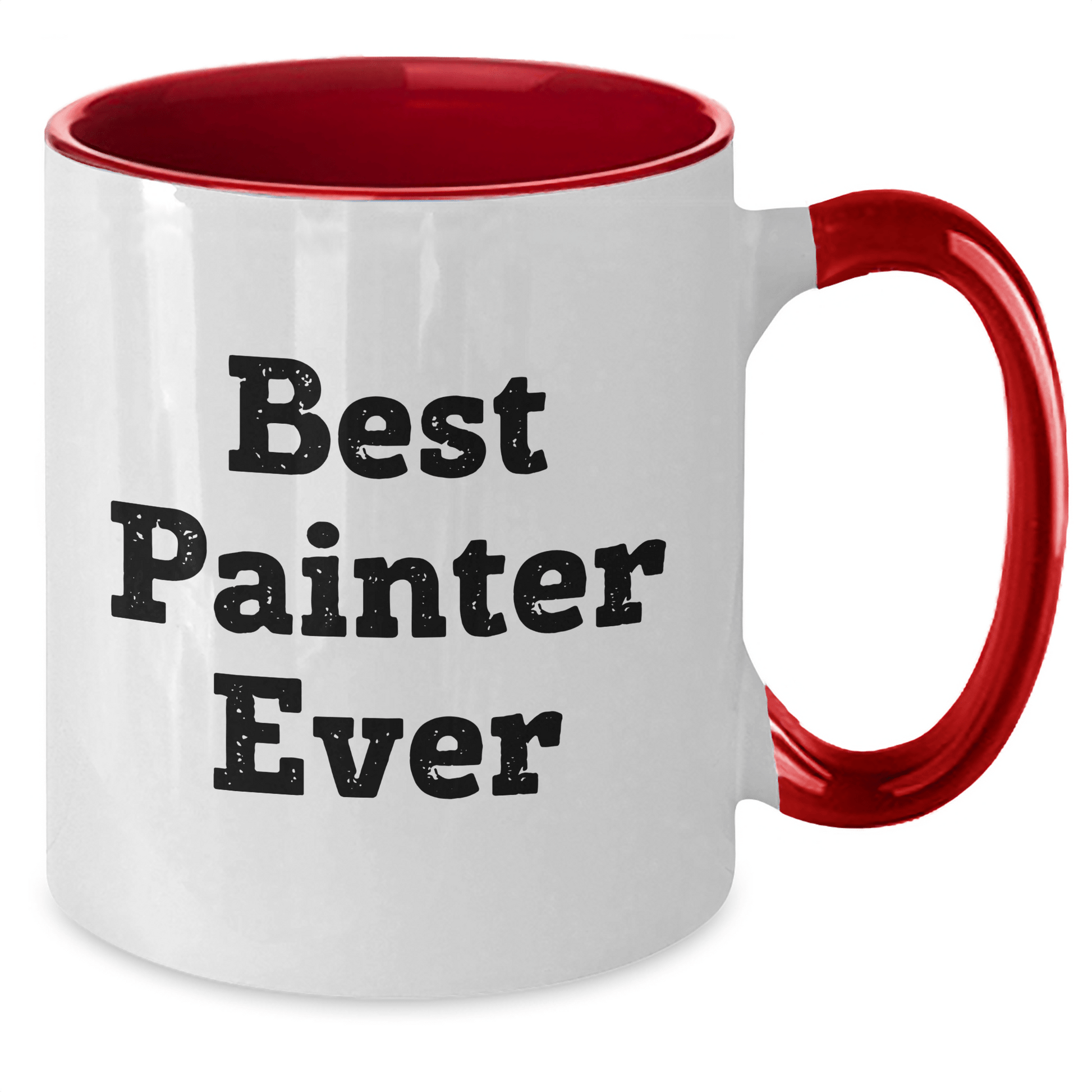 Funny Painter Gifts from Best Painter Ever for Dad on Father's Day - Two Tone Coffee Mug - The Buy Boom