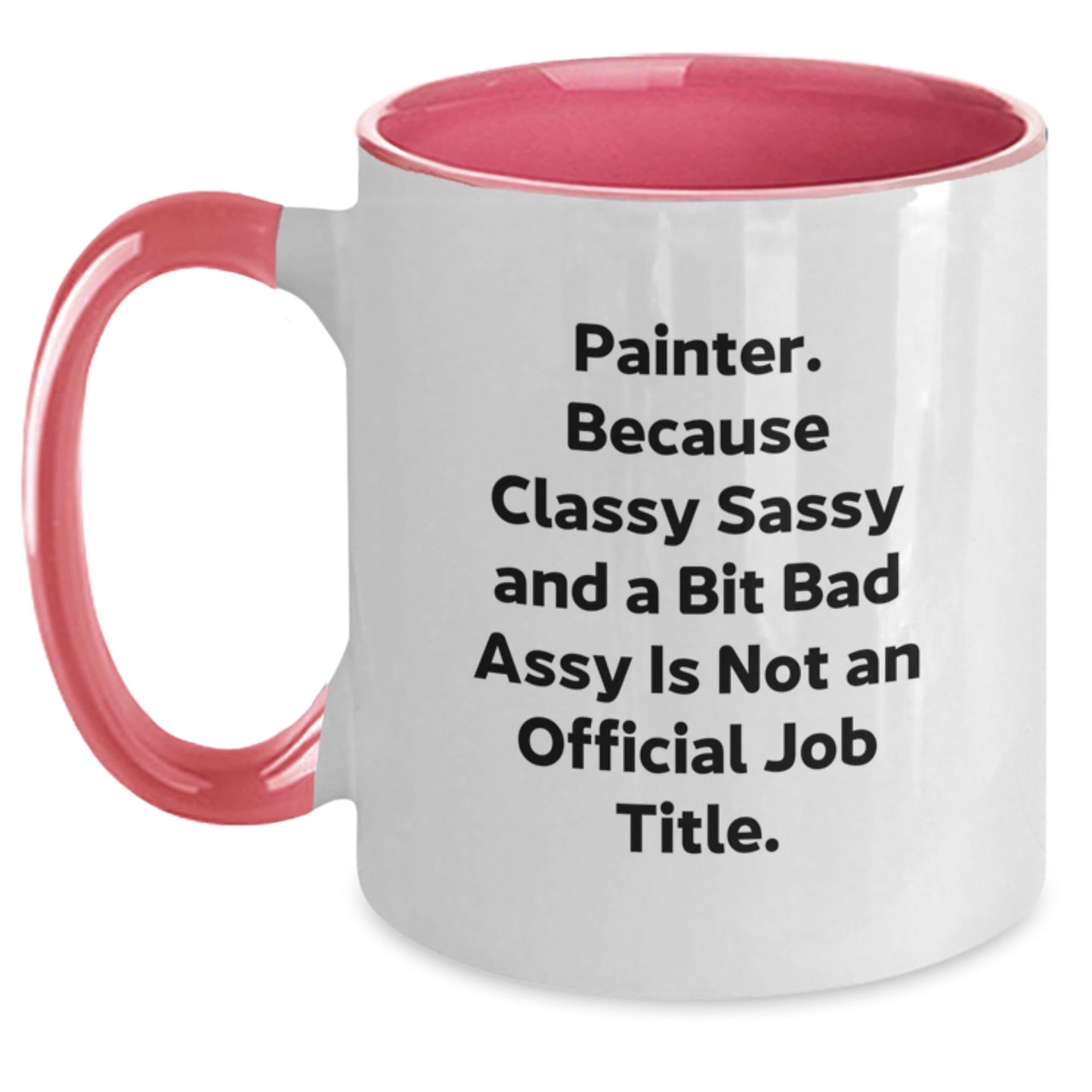 Funny Painter Gifts from Friends and Family, Unique Two Tone Coffee Mugs for Painter Enthusiasts, Painter Christmas Unique Gifts - The Buy Boom