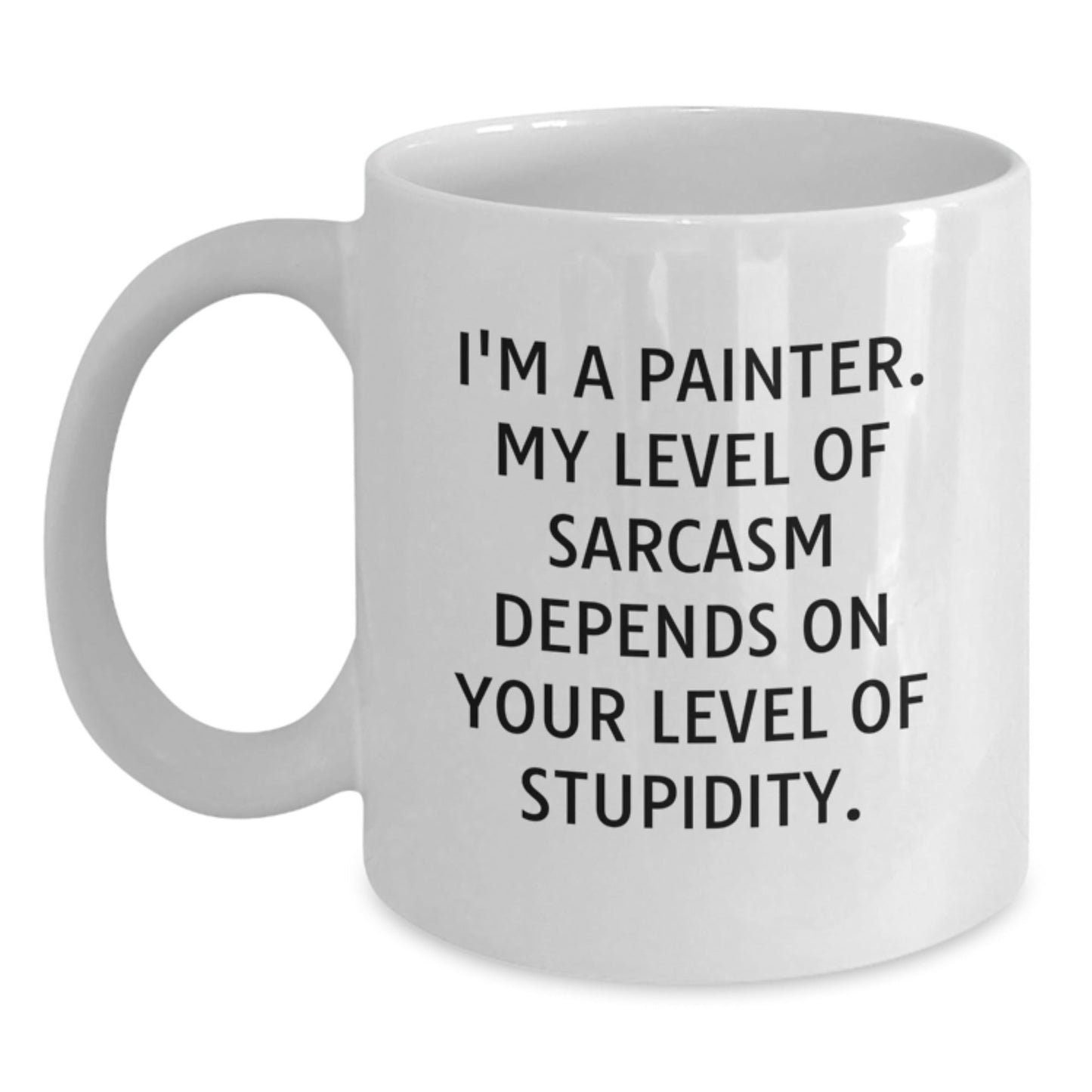 Funny Painter Gifts from Friends, Inspirational White Coffee Mug for Painter, Christmas Unique Gift - The Buy Boom