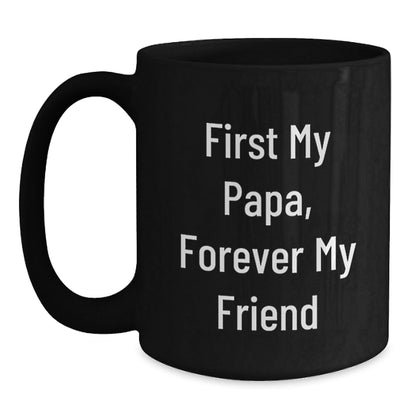 Funny Papa Black Coffee Mugs Gifts from Men to Papa or Friends for Christmas Unique Gifts - The Buy Boom