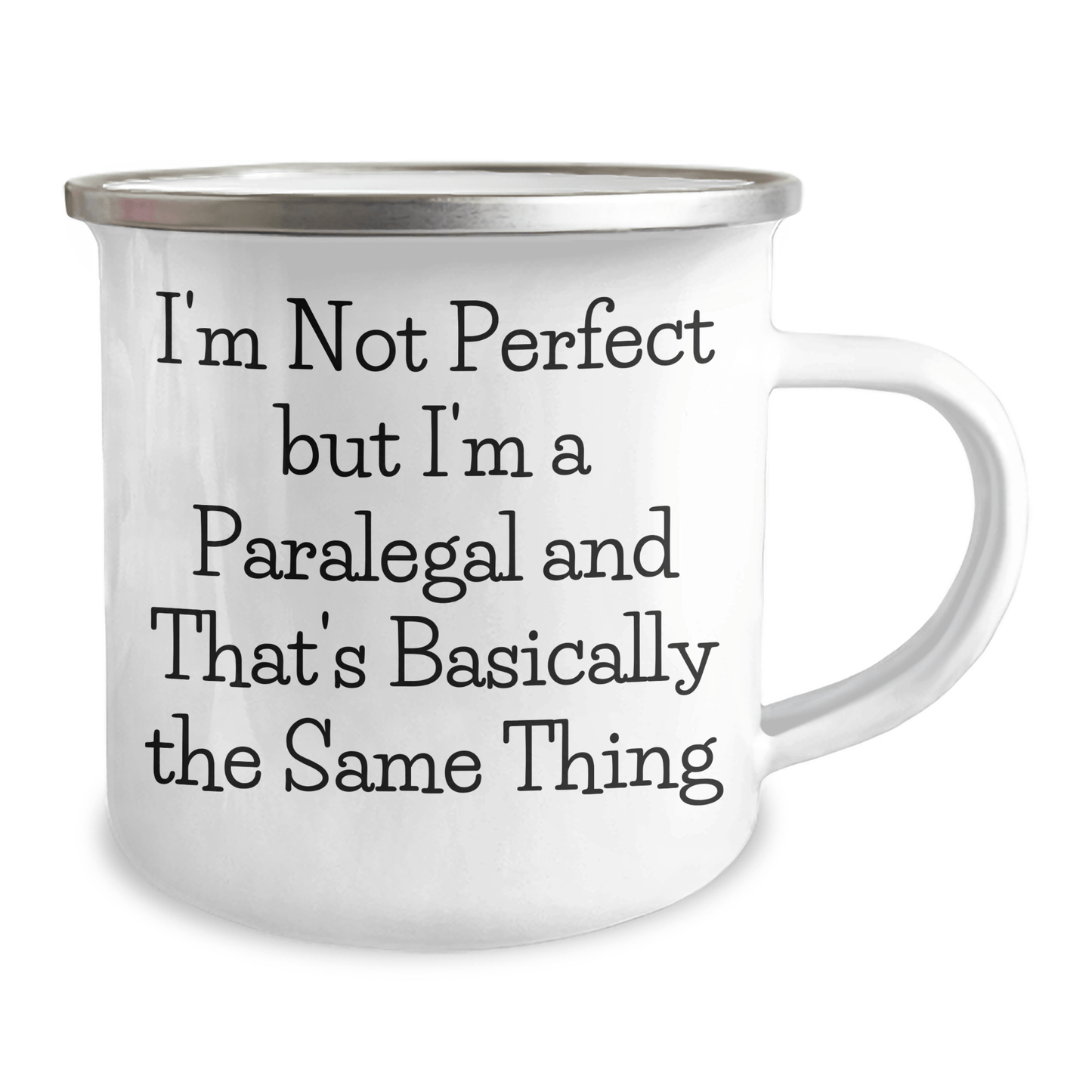 Funny Paralegal Gifts for Dad, I'm Not Perfect Camping Mug, Father's Day Unique Gifts from Family - The Buy Boom