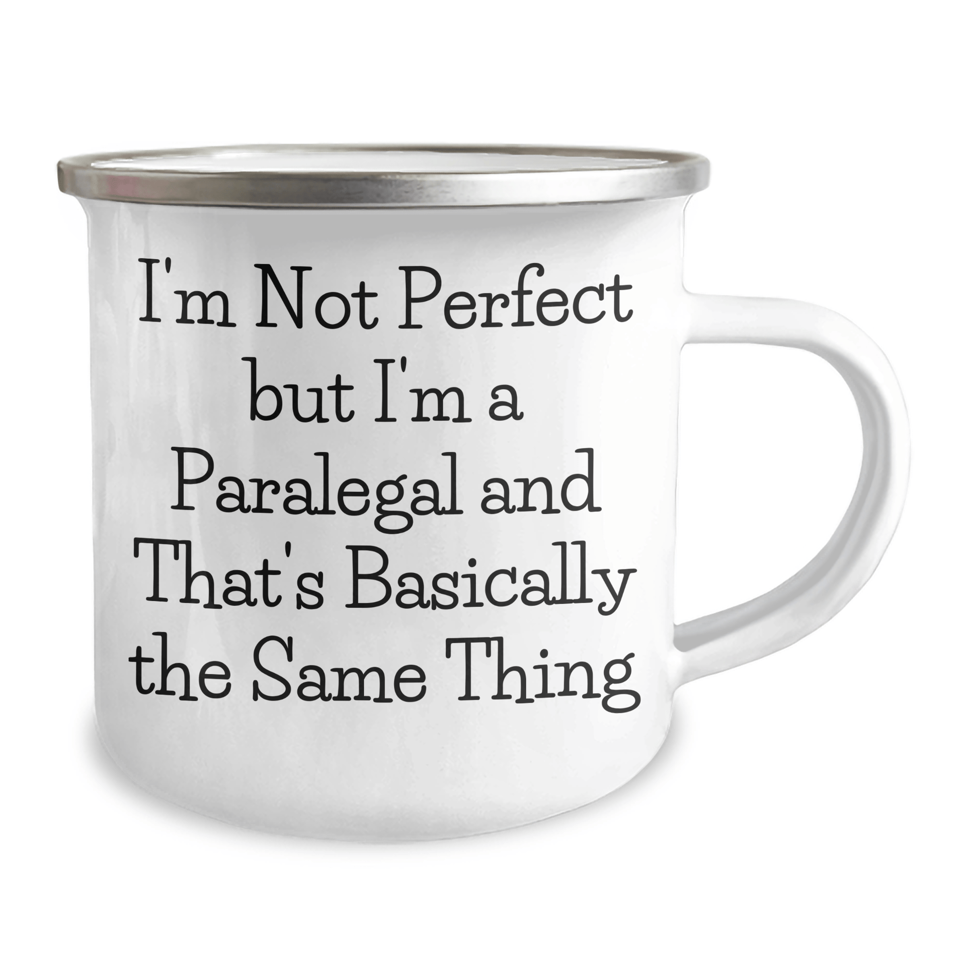 Funny Paralegal Gifts for Dad, I'm Not Perfect Camping Mug, Father's Day Unique Gifts from Family - The Buy Boom