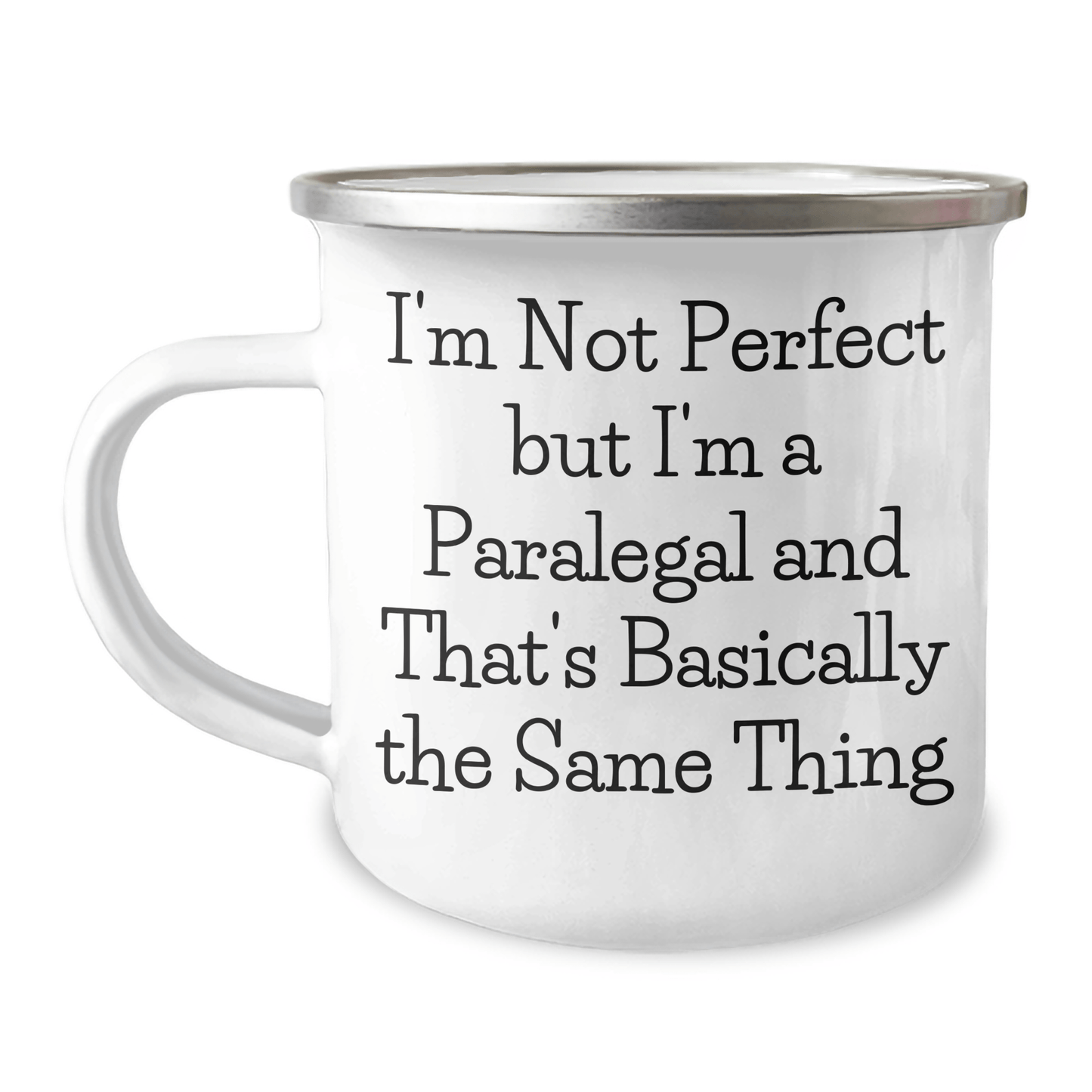 Funny Paralegal Gifts for Dad, I'm Not Perfect Camping Mug, Father's Day Unique Gifts from Family - The Buy Boom