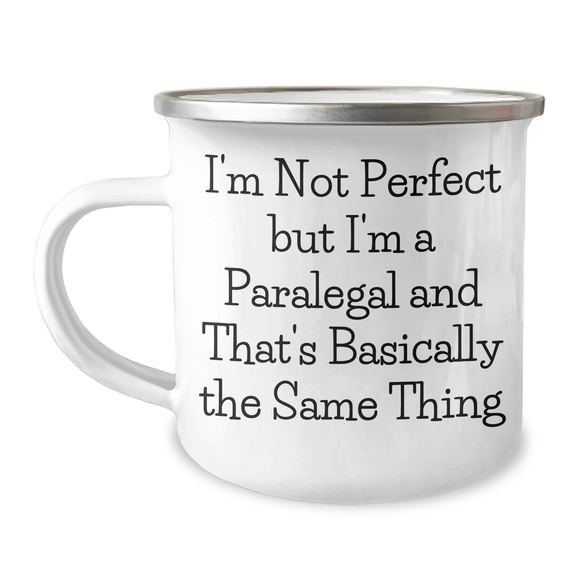 Funny Paralegal Gifts for Dad, I'm Not Perfect Camping Mug, Father's Day Unique Gifts from Family - The Buy Boom