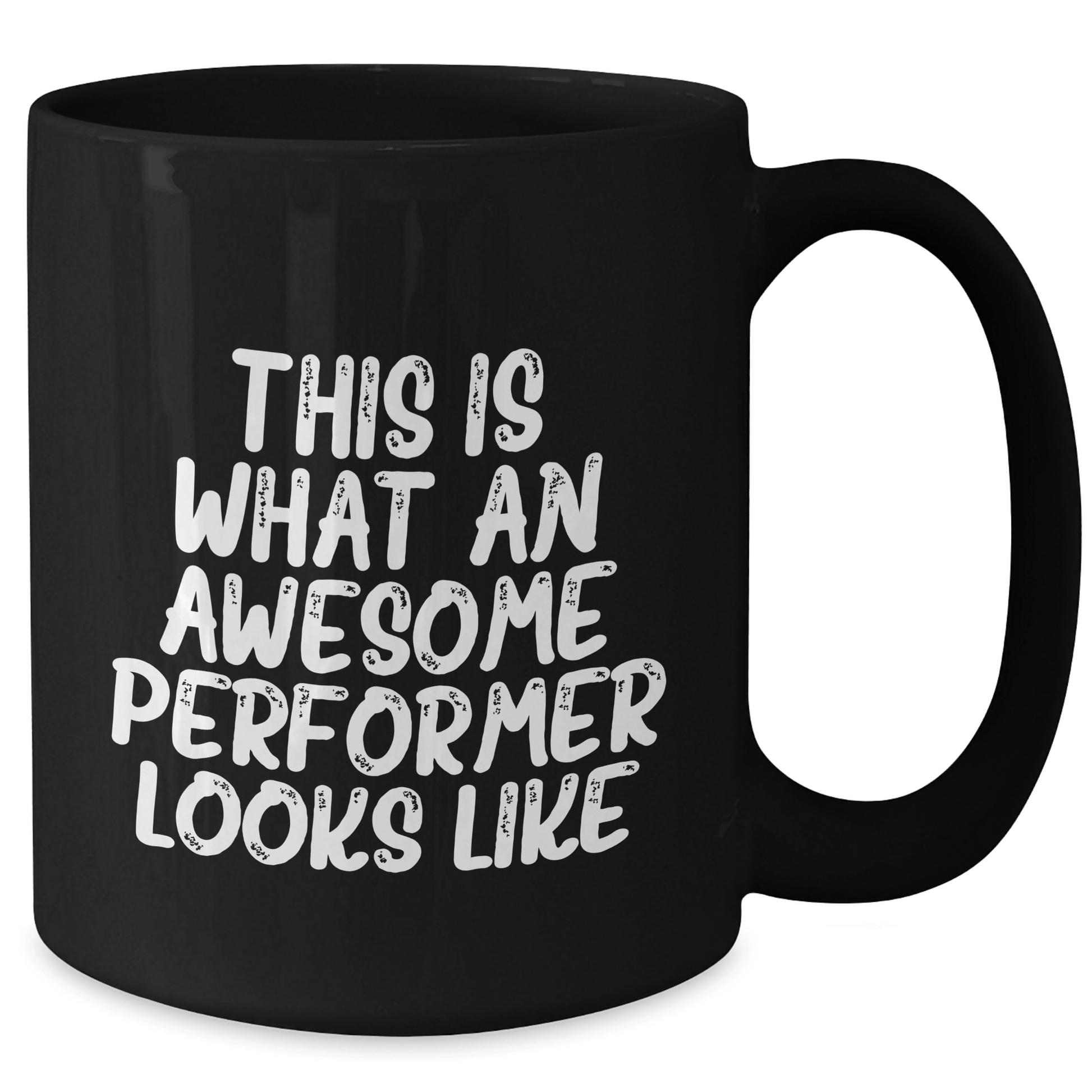 Funny Performer Gifts for Him, Black Coffee Mug with 'This Is What An Awesome Performer Looks Like' Quote, Gifts from Friends to Father's Day - The Buy Boom