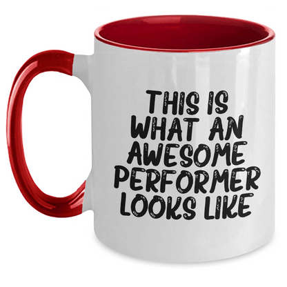 Funny Performer Gifts from Friends to Men - This Is What Awesome Looks Like Two Tone Coffee Mug for Father's Day - The Buy Boom