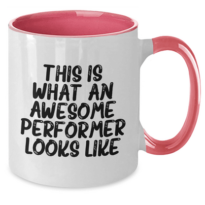 Funny Performer Gifts from Friends to Men - This Is What Awesome Looks Like Two Tone Coffee Mug for Father's Day - The Buy Boom