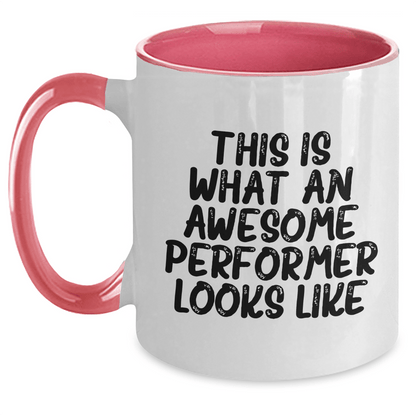 Funny Performer Gifts from Friends to Men - This Is What Awesome Looks Like Two Tone Coffee Mug for Father's Day - The Buy Boom