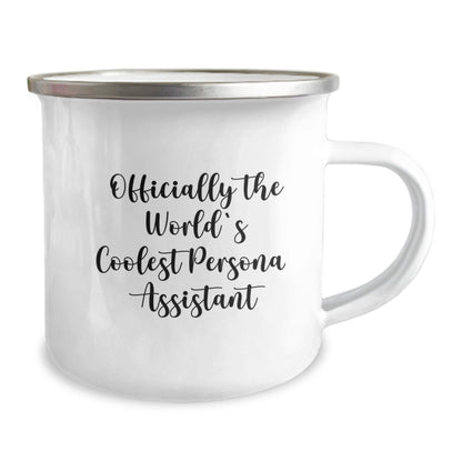 Funny Personal Assistant Gifts for Personal Assistant - Officially The World's Coolest Personal Assistant, Camping Mug Gifts from Men to Friends - The Buy Boom