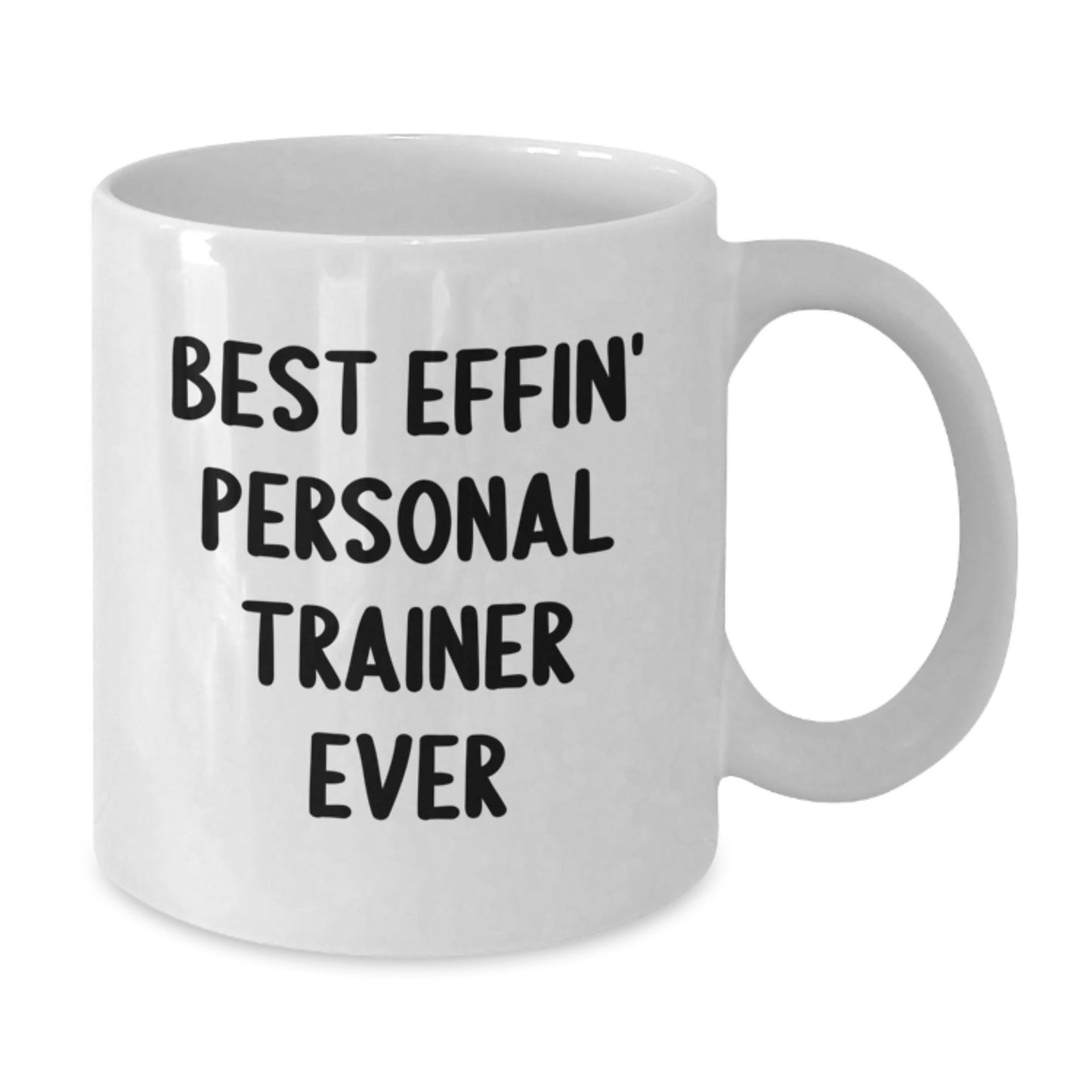 Funny Personal Trainer Gifts, White Coffee Mug for Christmas Unique Gifts from Men to Personal Trainers - The Buy Boom
