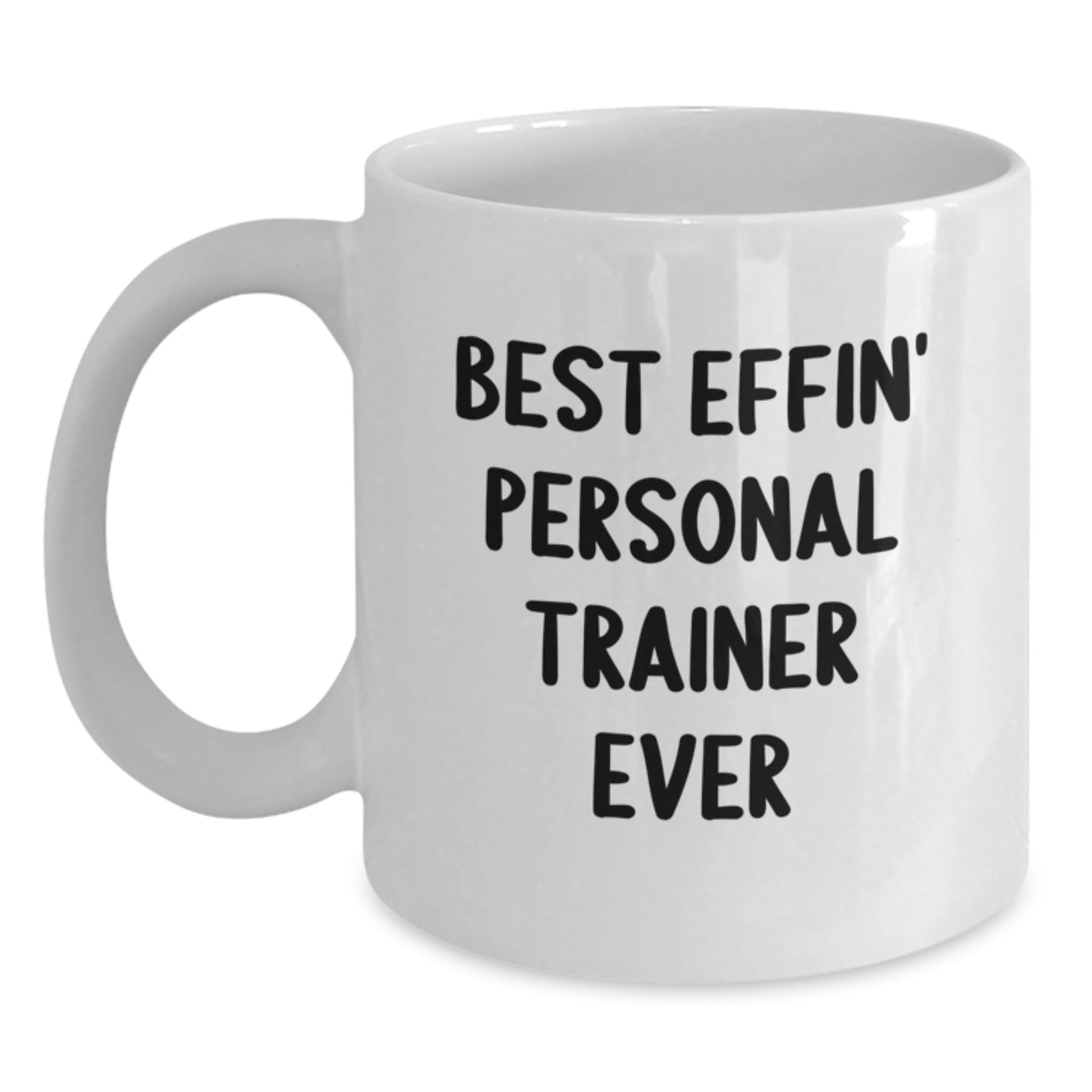 Funny Personal Trainer Gifts, White Coffee Mug for Christmas Unique Gifts from Men to Personal Trainers - The Buy Boom