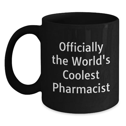 Funny Pharmacist Gifts for Men, Christmas Unique Mugs from Friends to Pharmacist, World's Coolest Pharmacist Quote - The Buy Boom