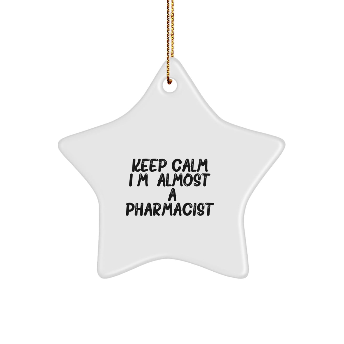 Funny Pharmacist Star Ornament Gifts for Men from Friends on Christmas Unique - The Buy Boom