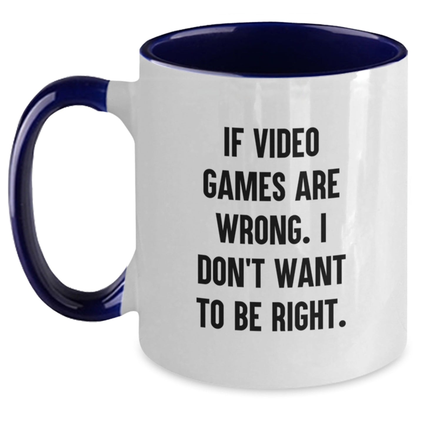 Funny Playing Video Games Quote Gifts for Men from Friends, Unique Two Tone Coffee Mug for Birthday - The Buy Boom