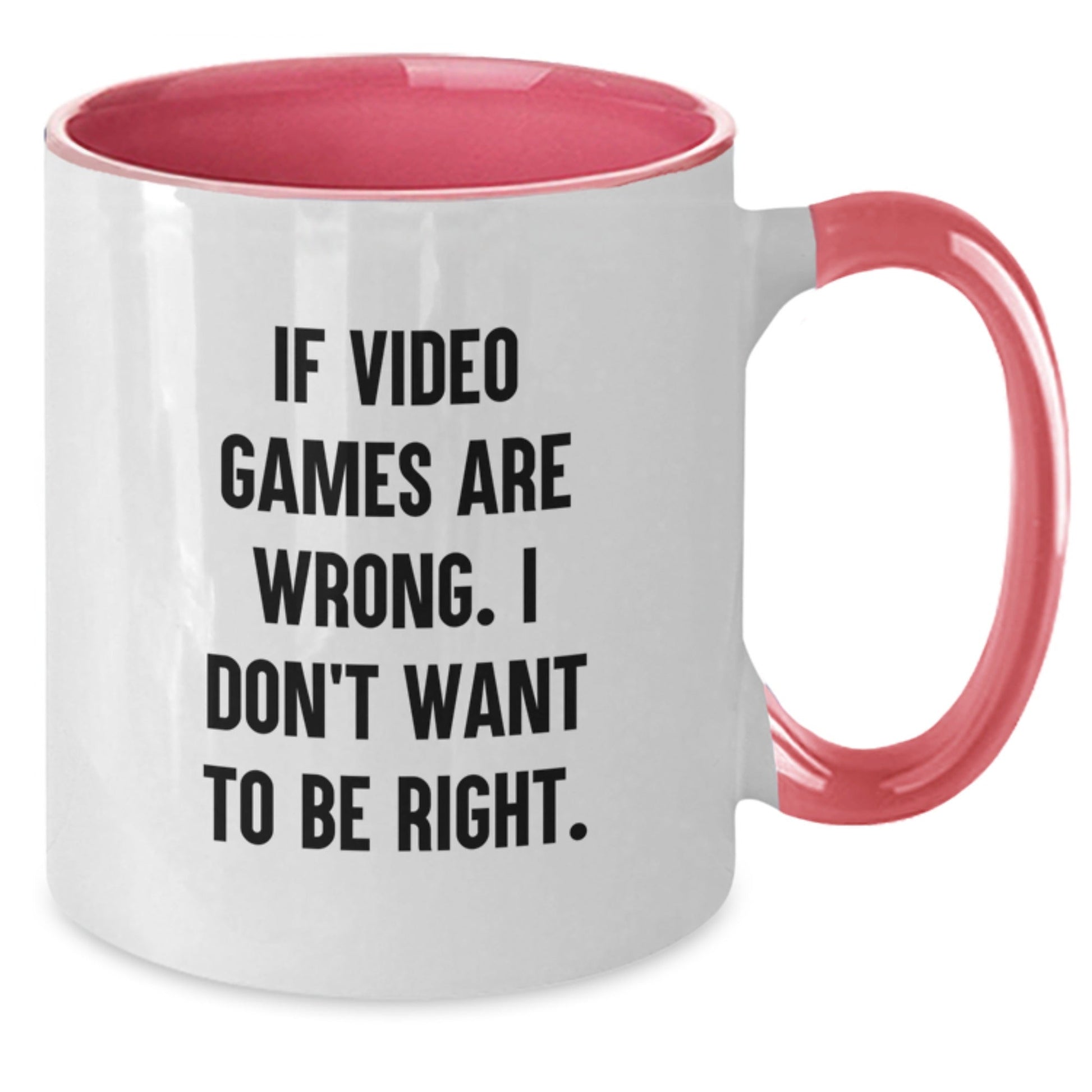 Funny Playing Video Games Quote Gifts for Men from Friends, Unique Two Tone Coffee Mug for Birthday - The Buy Boom