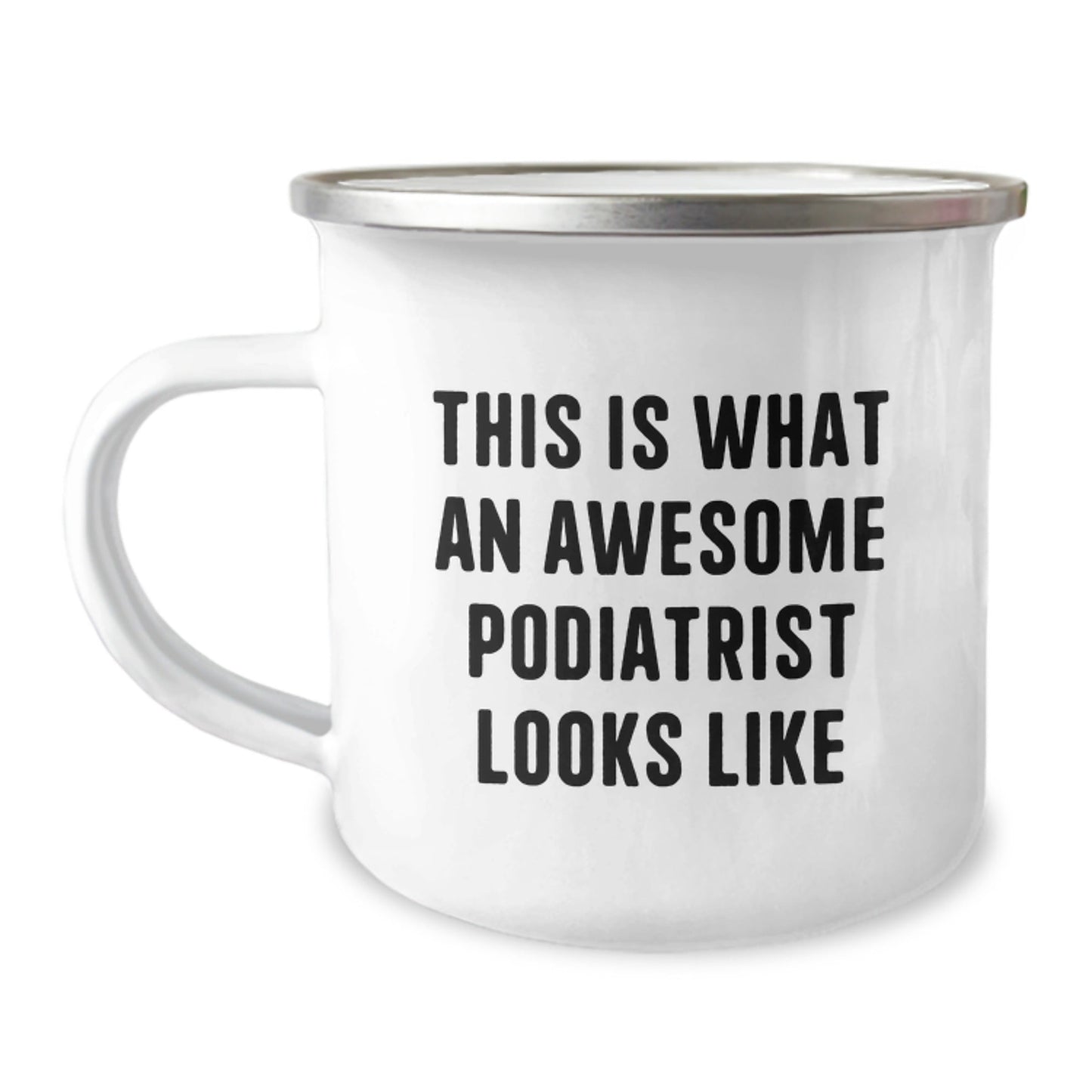 Funny Podiatrist Gifts from Men, Unique Camping Mug for Podiatrist Graduation, 'This Is What An Awesome Podiatrist Looks Like' - The Buy Boom