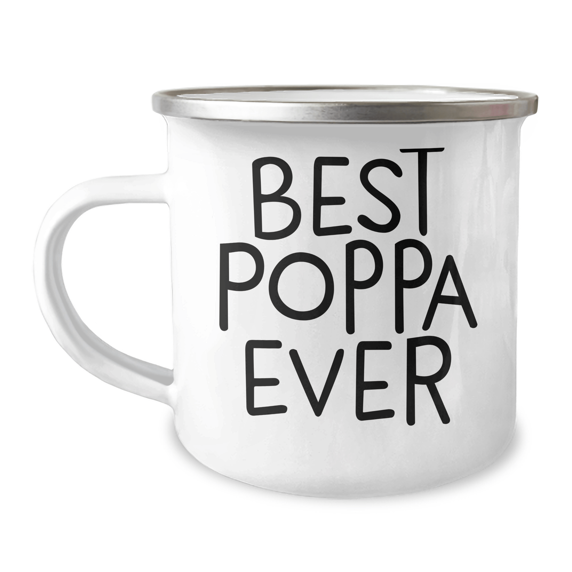 Funny Poppa Gifts from Friends - Best Poppa Ever Camping Mug, Father's Day Unique Gifts for Poppa, Men, Family - The Buy Boom