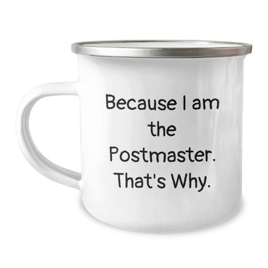 Funny Postmaster Gift, Camping Mug for Postmaster, Postmaster Christmas Unique Gifts from Friends - The Buy Boom