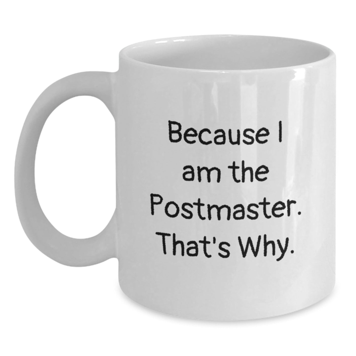 Funny Postmaster Gifts for Men Women Friends Coworkers, White Coffee Mug with Inspirational Quote, Unique Christmas Unique Gifts from Postmaster Enthusiasts - The Buy Boom