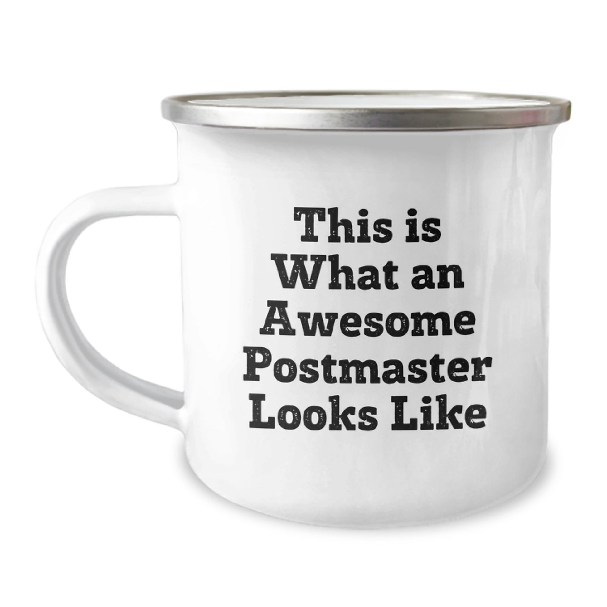 Funny Postmaster Gifts from Friends and Family - This Is What An Awesome Postmaster Looks Like Camping Mug for Graduation - The Buy Boom