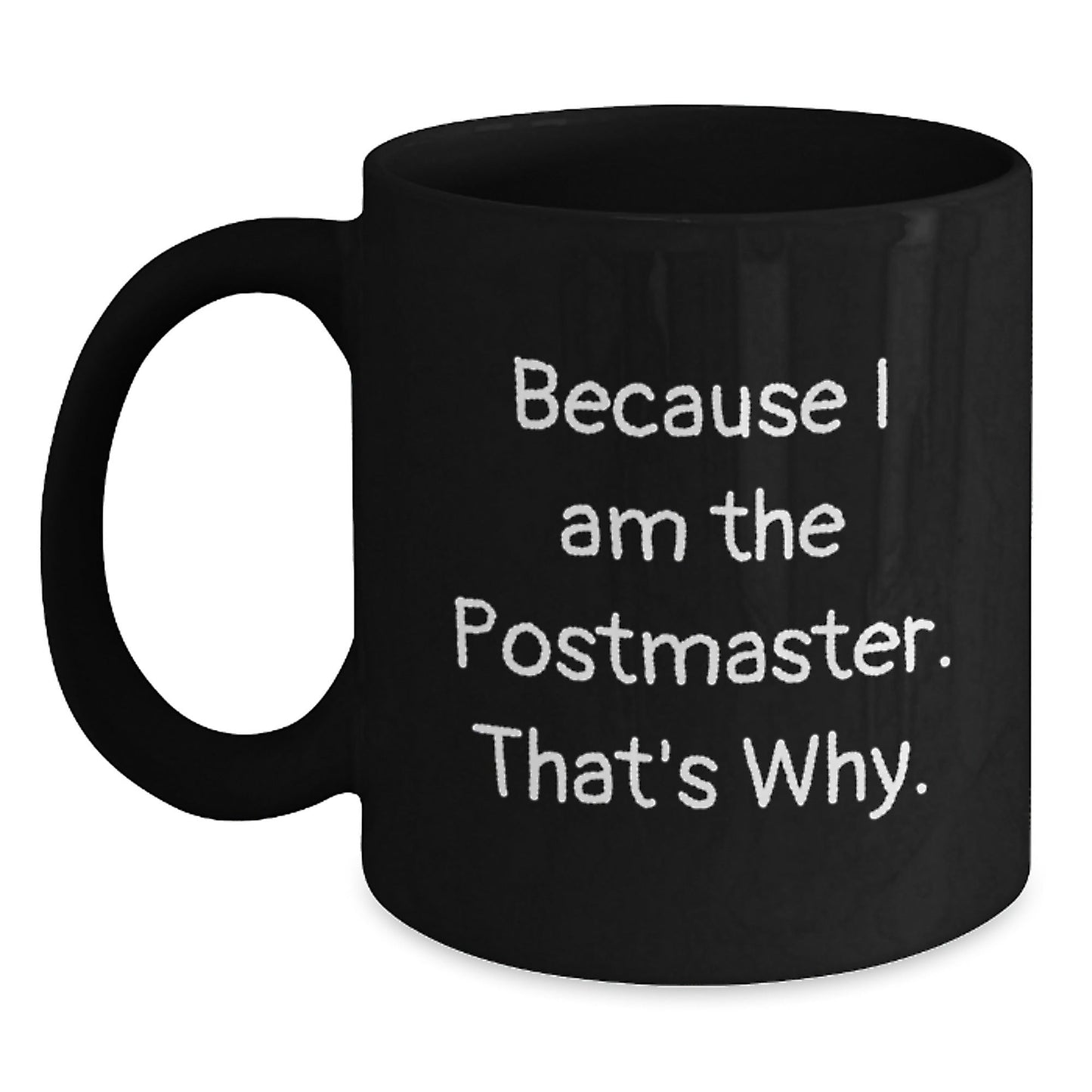 Funny Postmaster Gifts from Friends, Unique Black Coffee Mugs for Postmaster, Best Christmas Unique Gifts for Men - The Buy Boom
