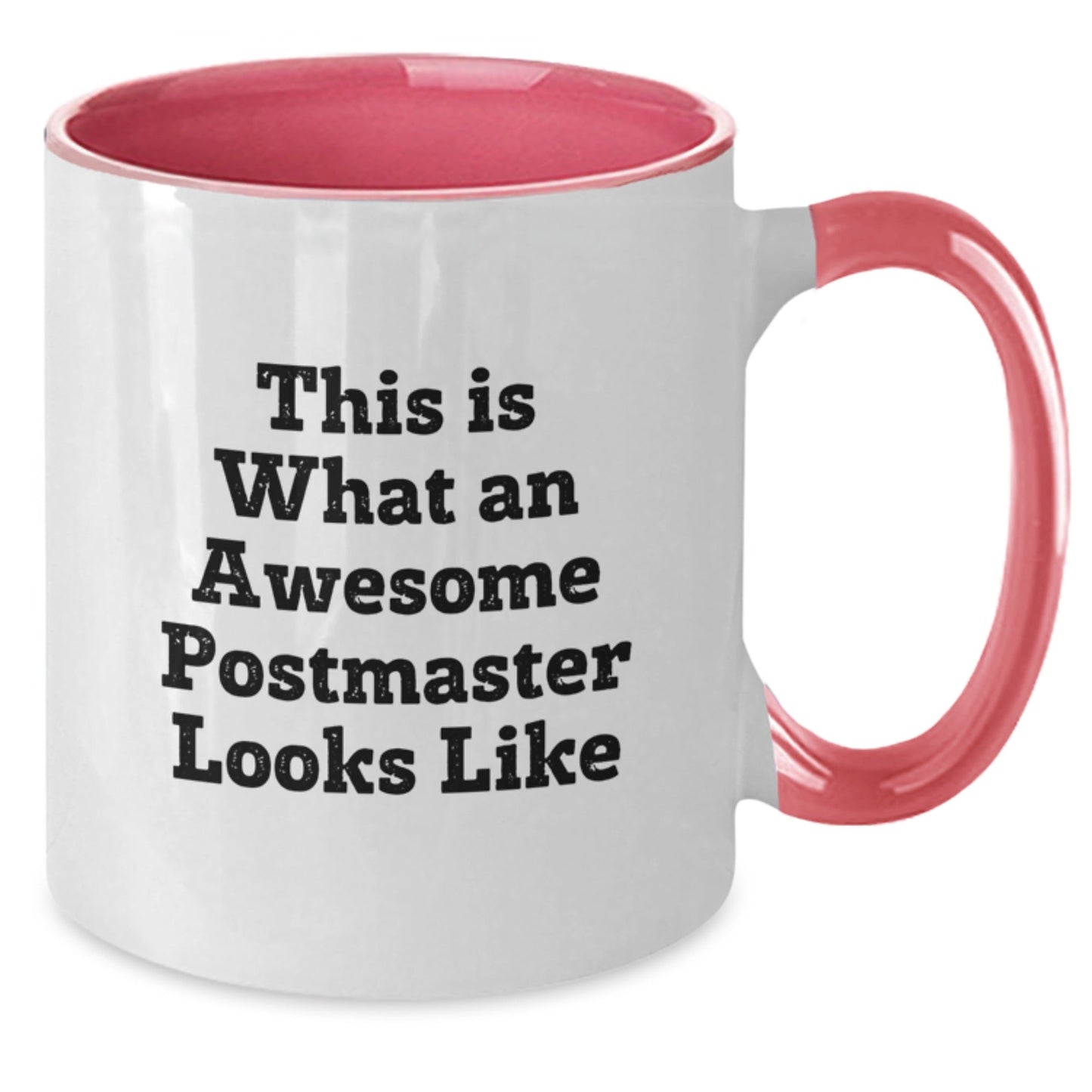 Funny Postmaster Gifts from Friends, Unique Two Tone Coffee Mugs for Graduation, 'This Is What An Awesome Postmaster Looks Like' Quote, Gifts for Postmaster, Postmaster Appreciation - The Buy Boom