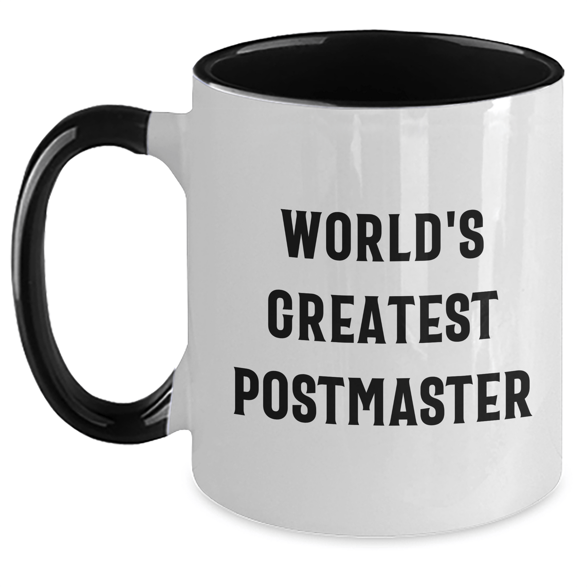 Funny Postmaster Gifts, World's Greatest Postmaster Two Tone Coffee Mugs, Unique Father's Day Unique Gifts for Men, Women, Friends, Coworkers, Family - The Buy Boom