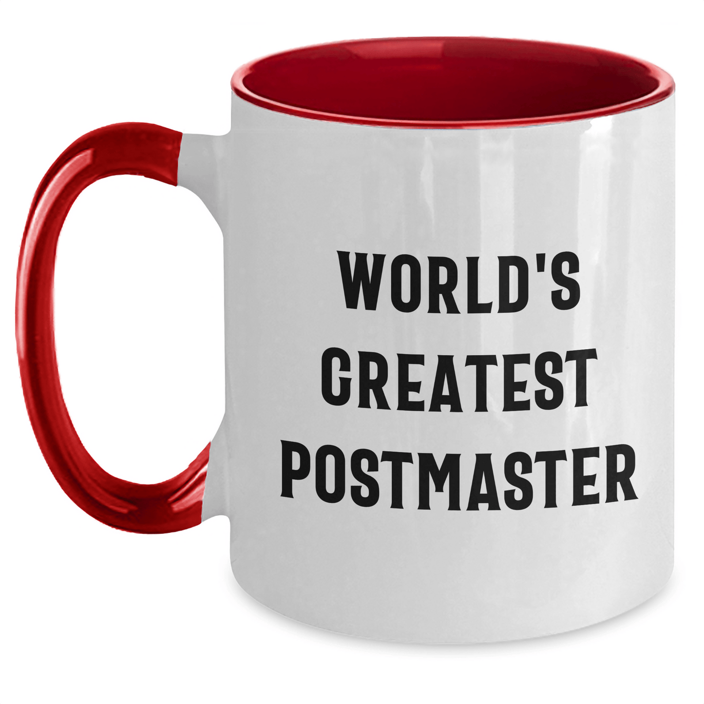 Funny Postmaster Gifts, World's Greatest Postmaster Two Tone Coffee Mugs, Unique Father's Day Unique Gifts for Men, Women, Friends, Coworkers, Family - The Buy Boom