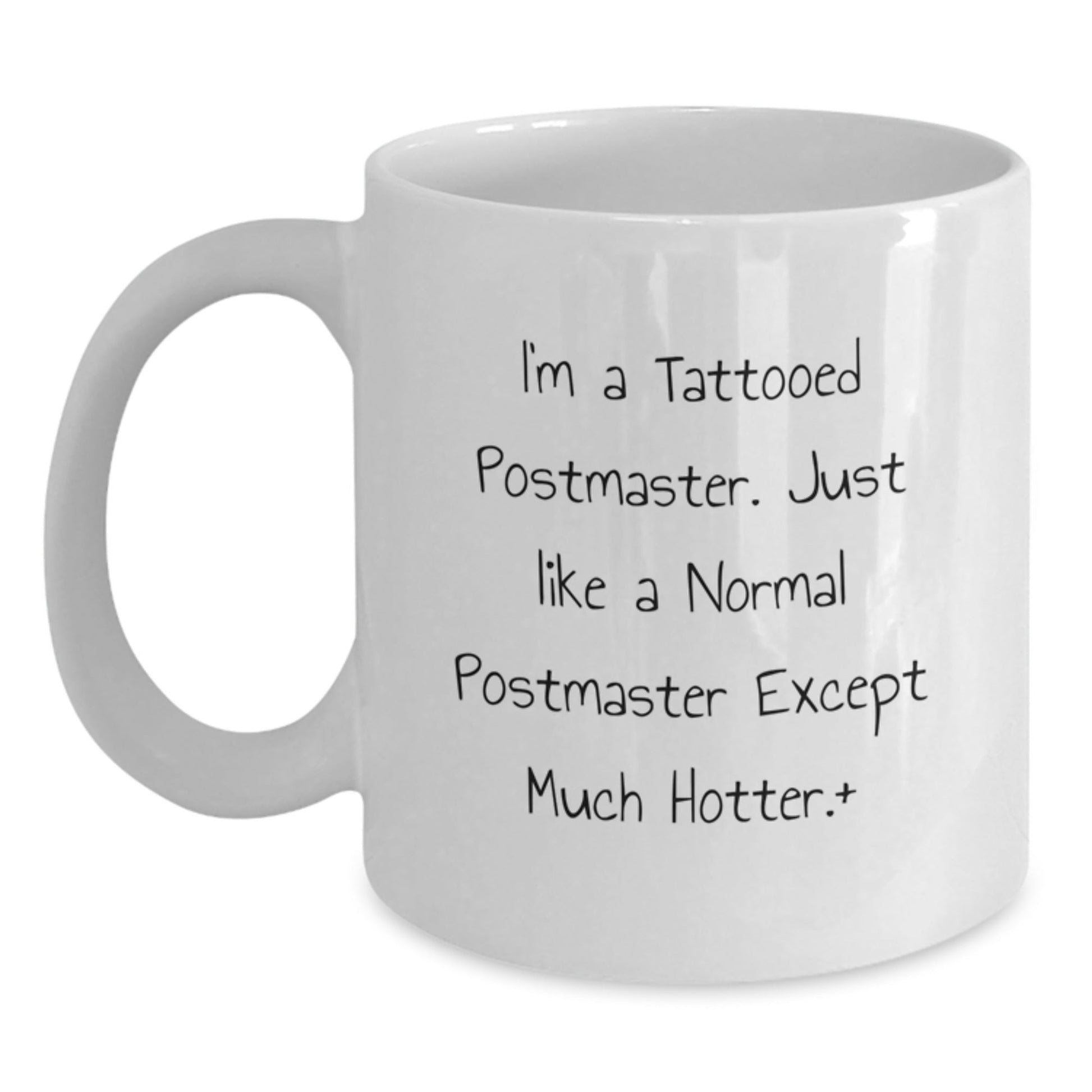 Funny Postmaster Humor Gifts from Friends for Men, White Coffee Mug, Birthday Unique Gifts - The Buy Boom