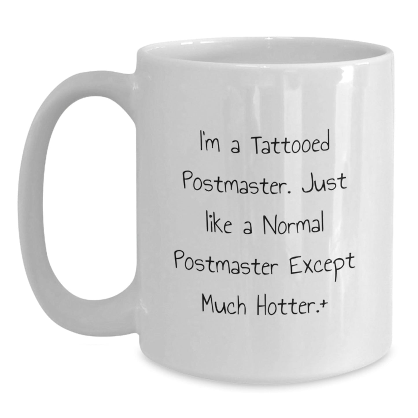 Funny Postmaster Humor Gifts from Friends for Men, White Coffee Mug, Birthday Unique Gifts - The Buy Boom