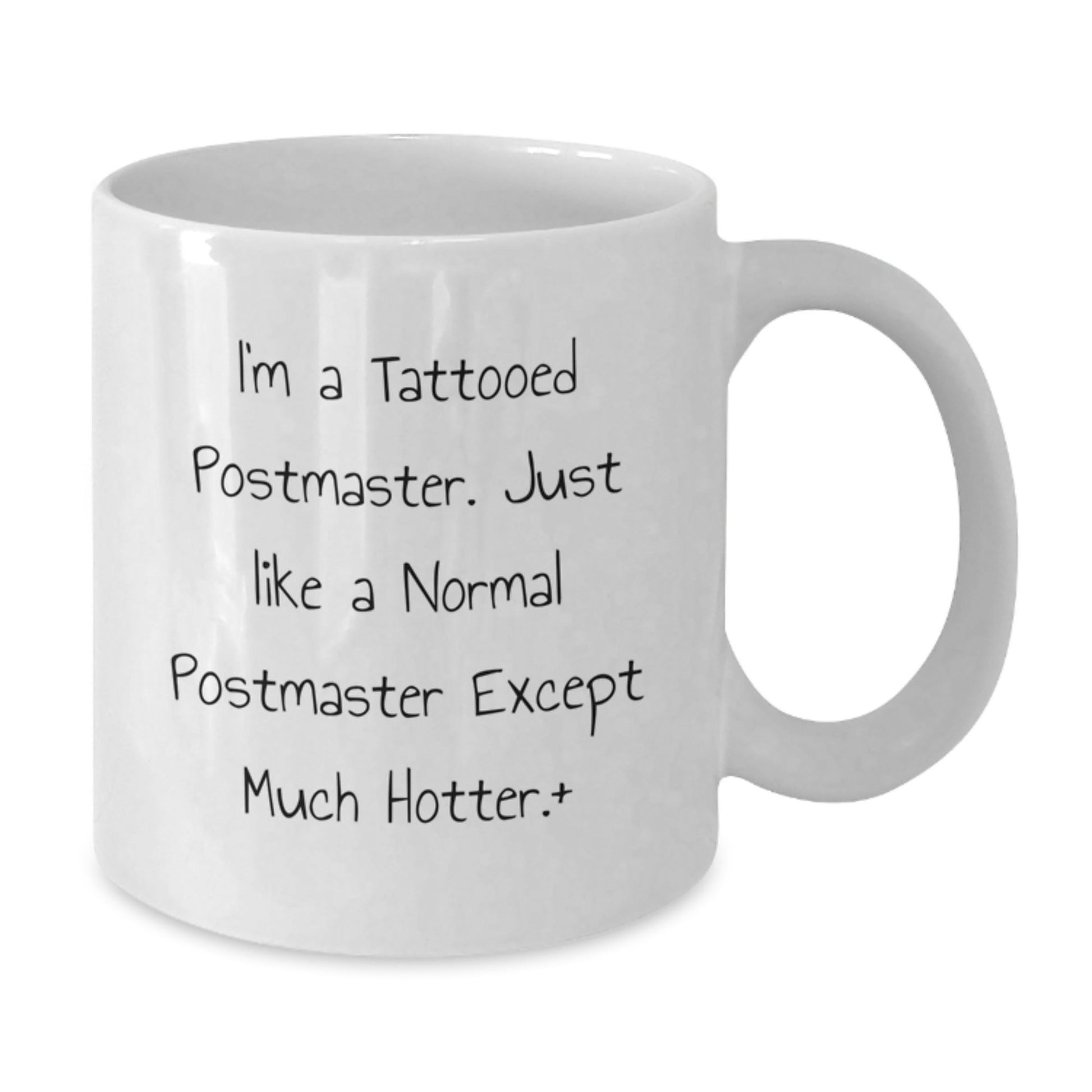 Funny Postmaster Humor Gifts from Friends for Men, White Coffee Mug, Birthday Unique Gifts - The Buy Boom