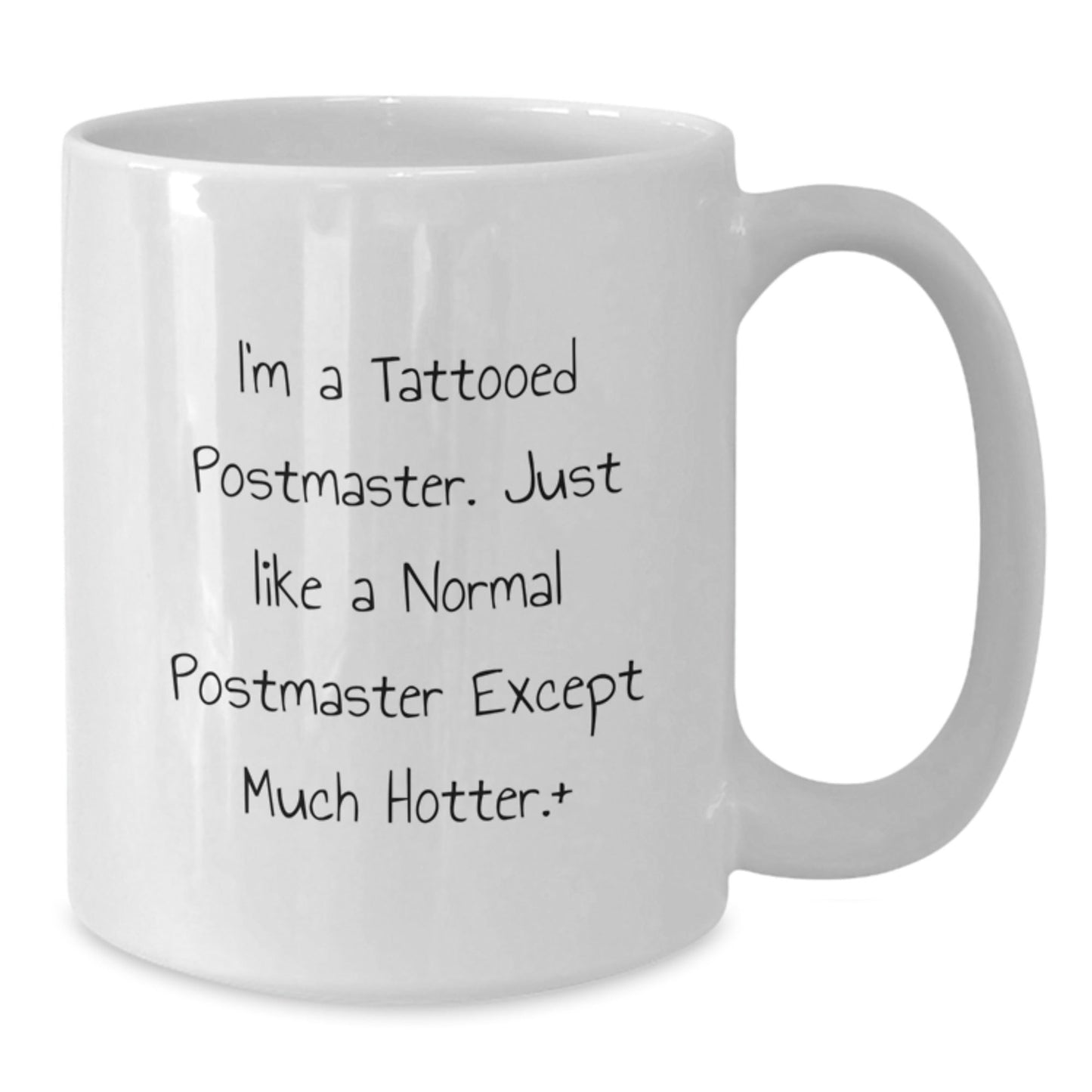 Funny Postmaster Humor Gifts from Friends for Men, White Coffee Mug, Birthday Unique Gifts - The Buy Boom