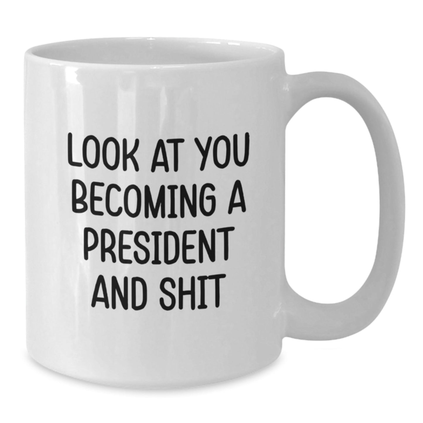 Funny President White Coffee Mug Gifts from Friends to President Men for Christmas Unique - The Buy Boom