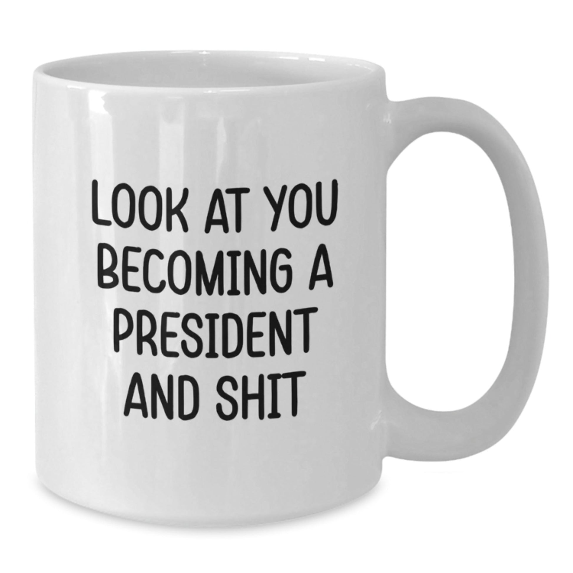 Funny President White Coffee Mug Gifts from Friends to President Men for Christmas Unique - The Buy Boom
