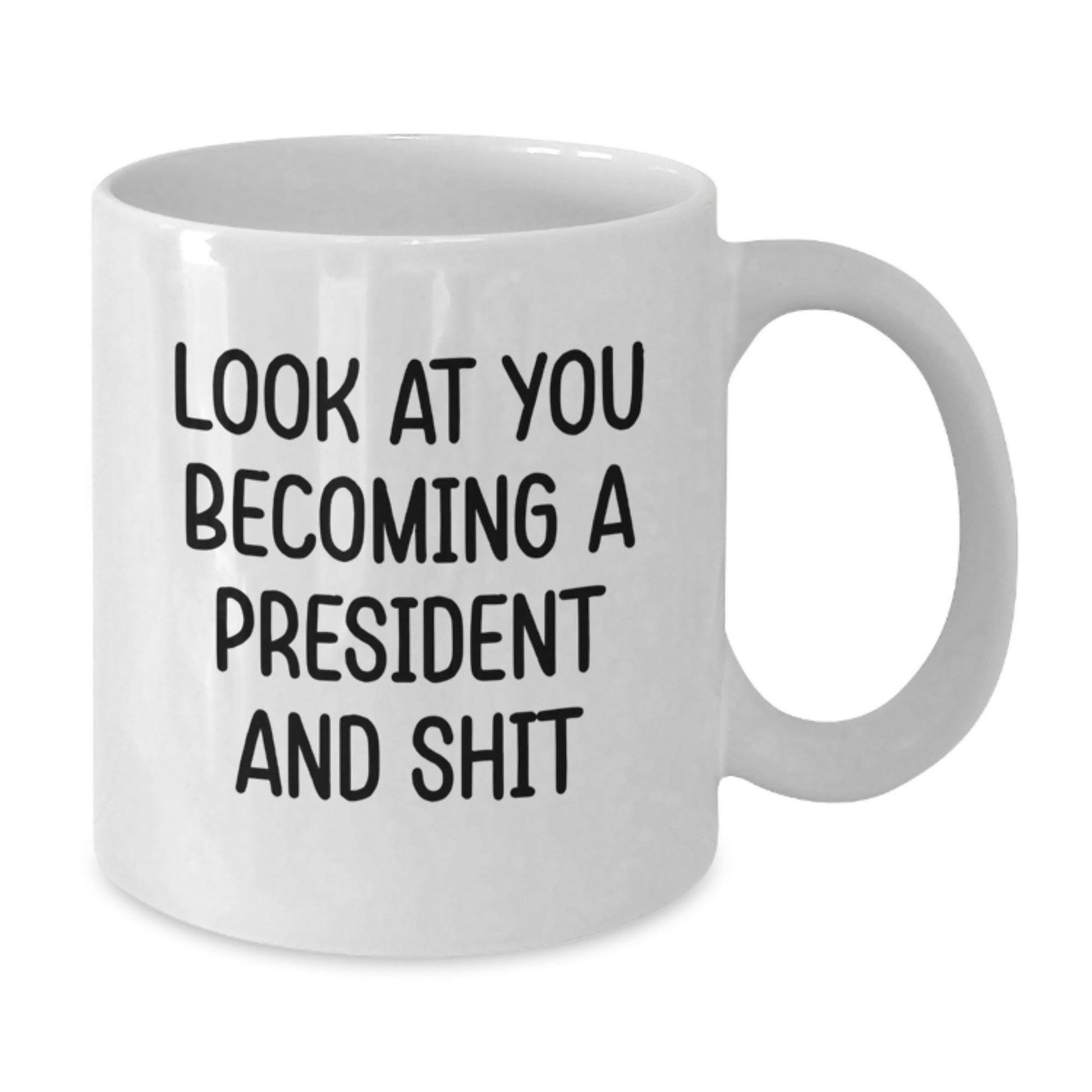 Funny President White Coffee Mug Gifts from Friends to President Men for Christmas Unique - The Buy Boom